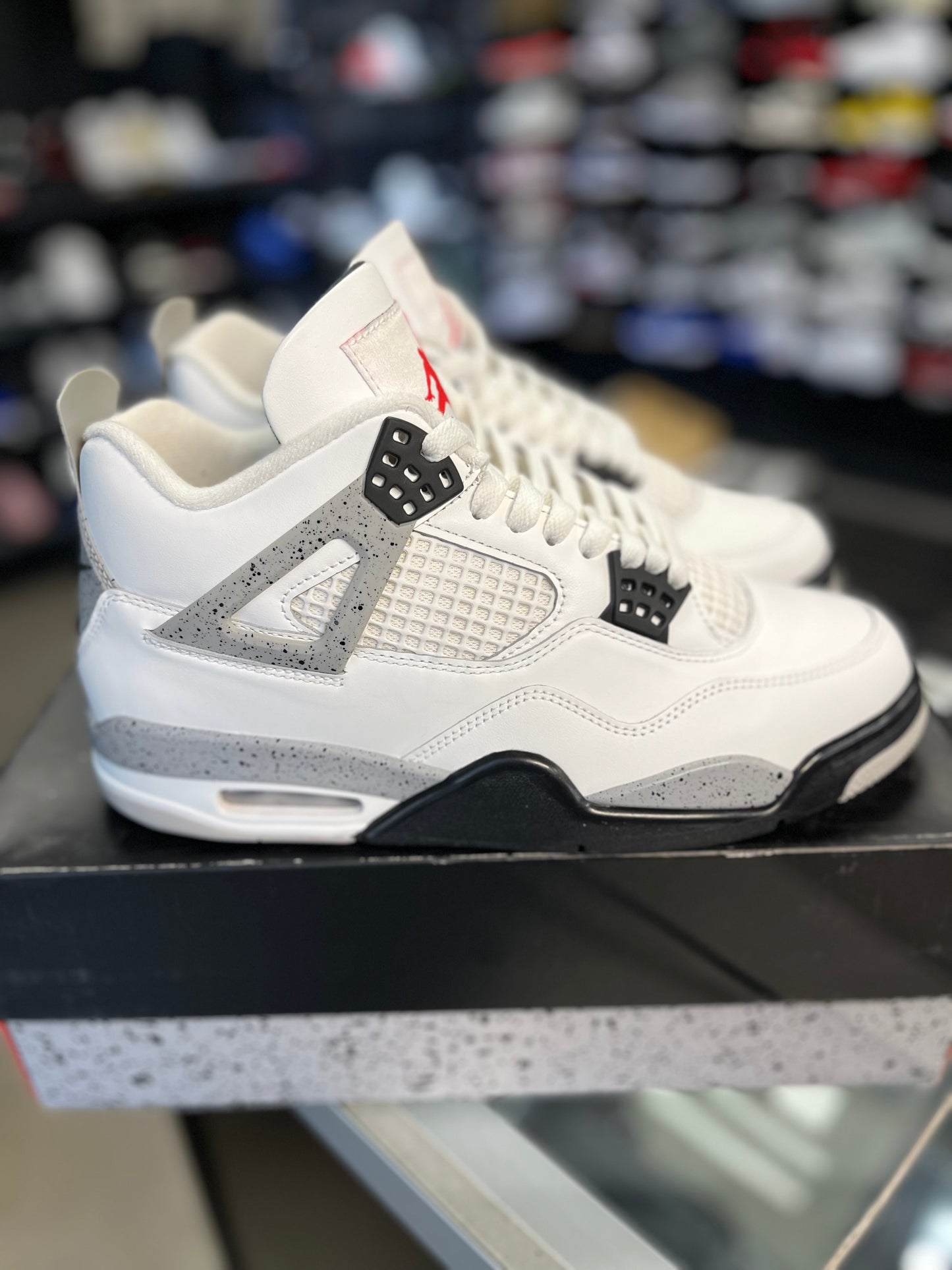 Jordan 4 “White Cement” Size 9