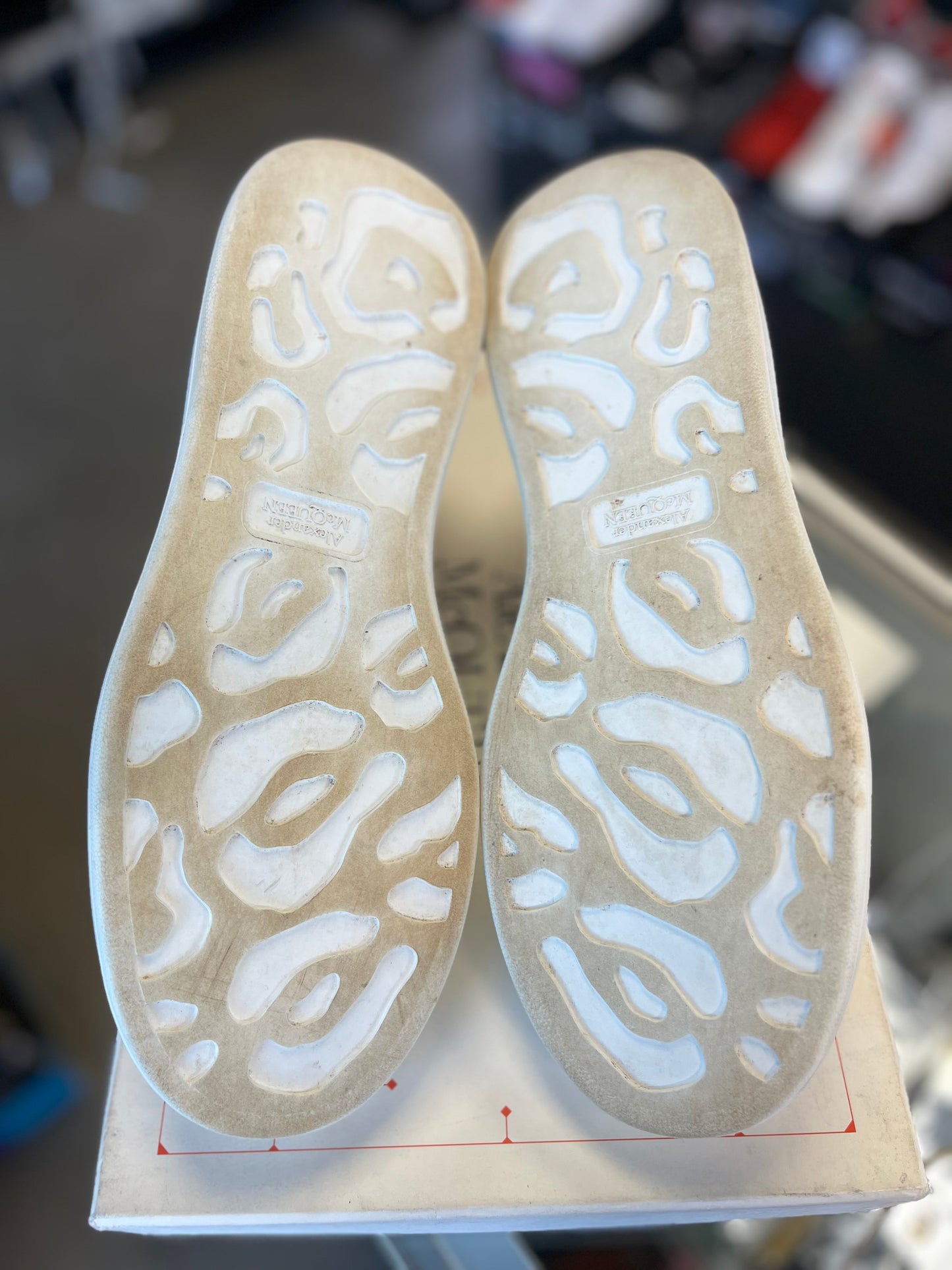 Alexander McQueen “White/Red” Size 43EU