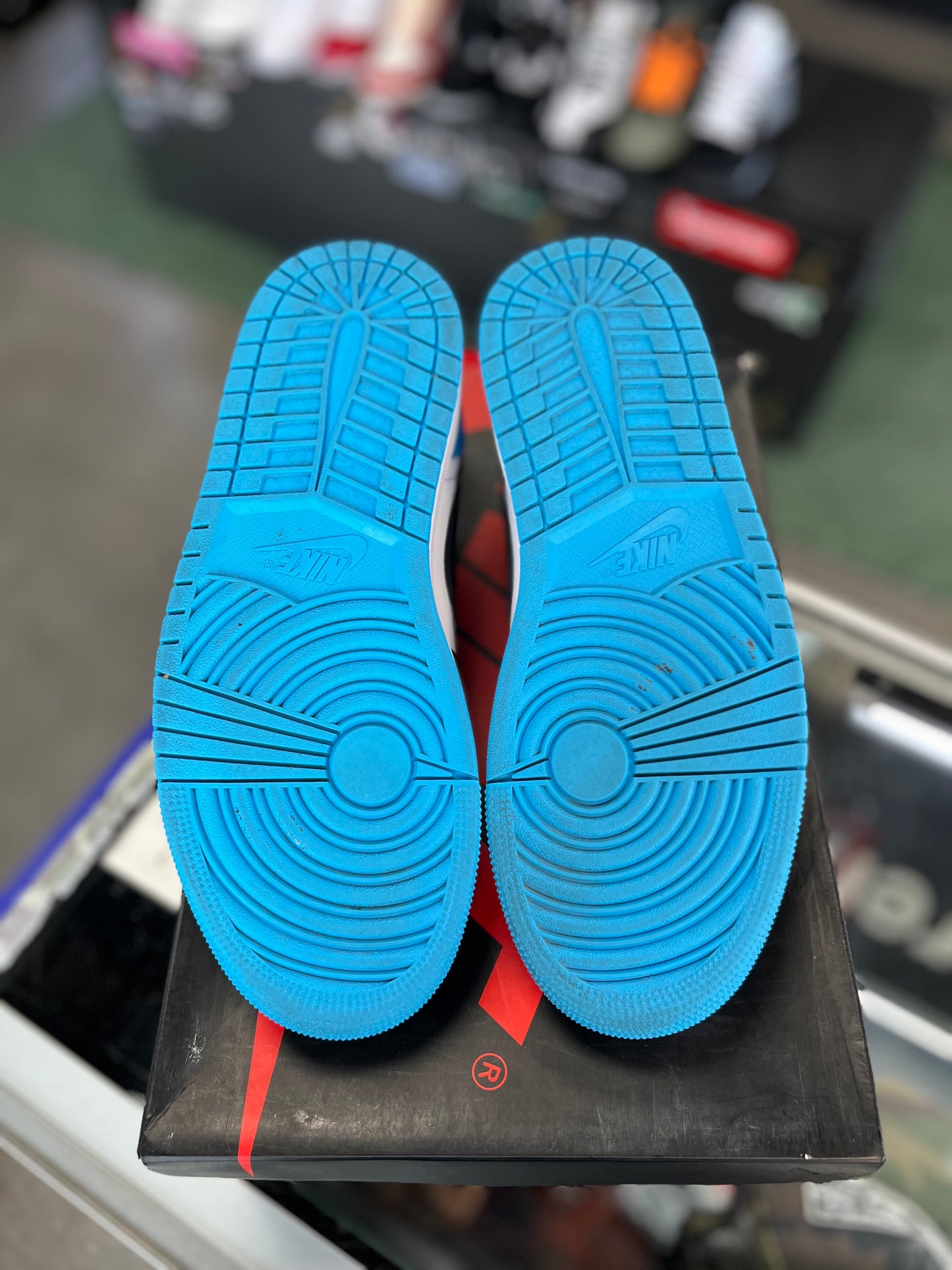Jordan 1 Low “Powder Blue Black” Size 8.5
