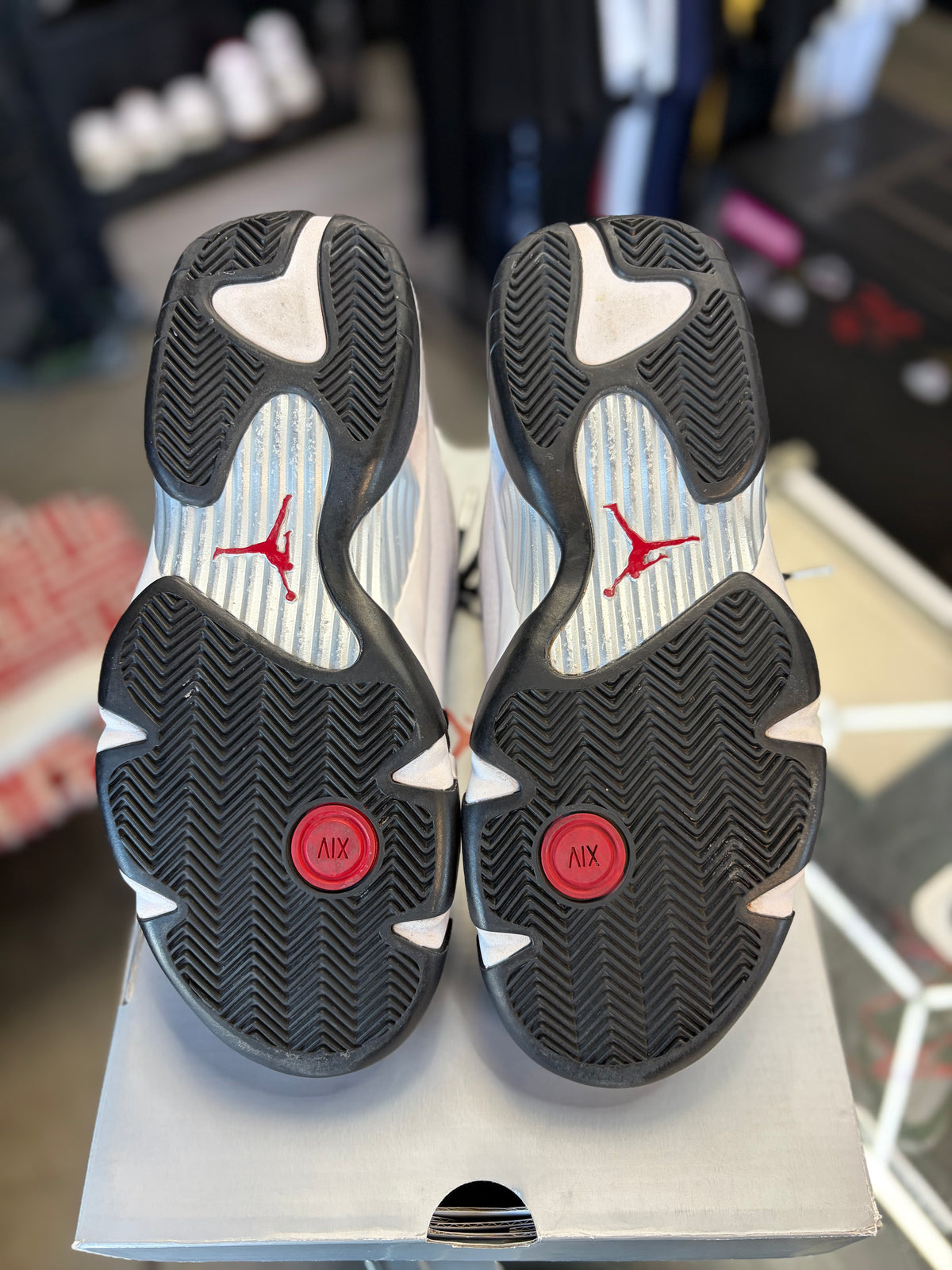 Jordan 14 “Black Toe” Size 8