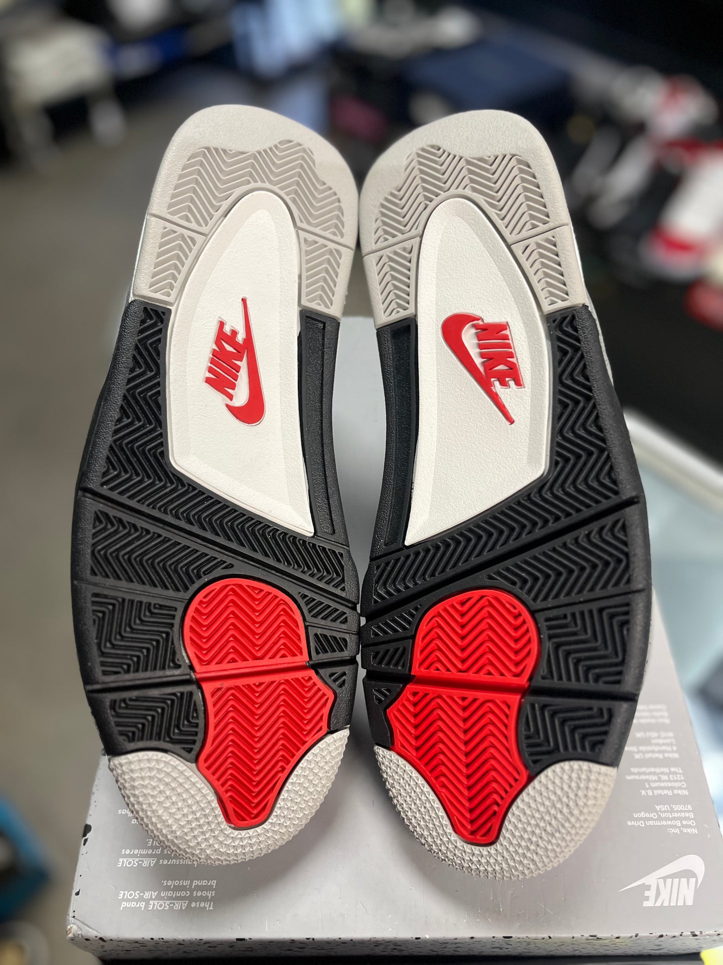 Jordan 4 “White Cement” Size 11.5