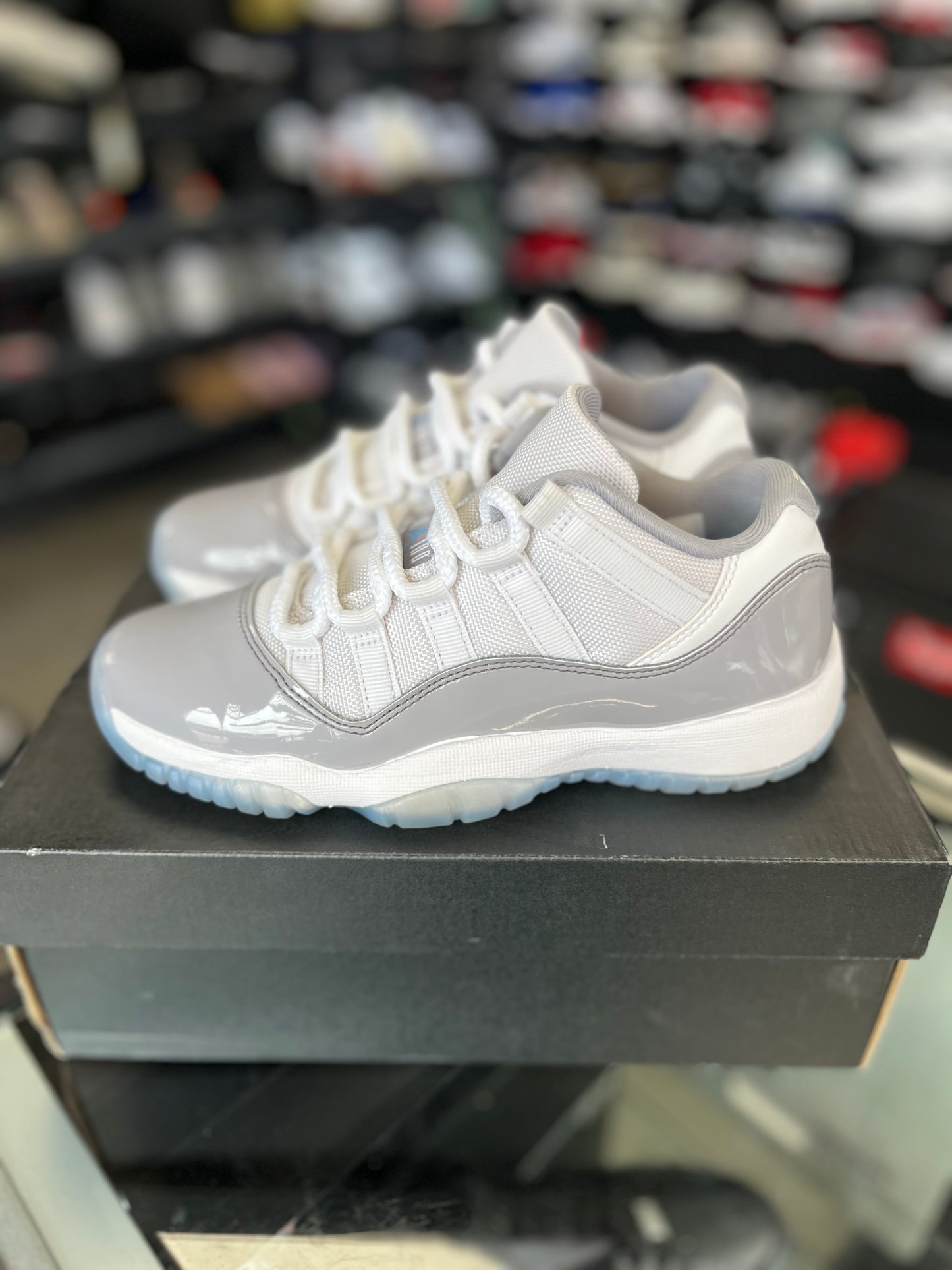 Jordan 11 Low “Cement Grey” (Gs) Size 4.5y / 6w
