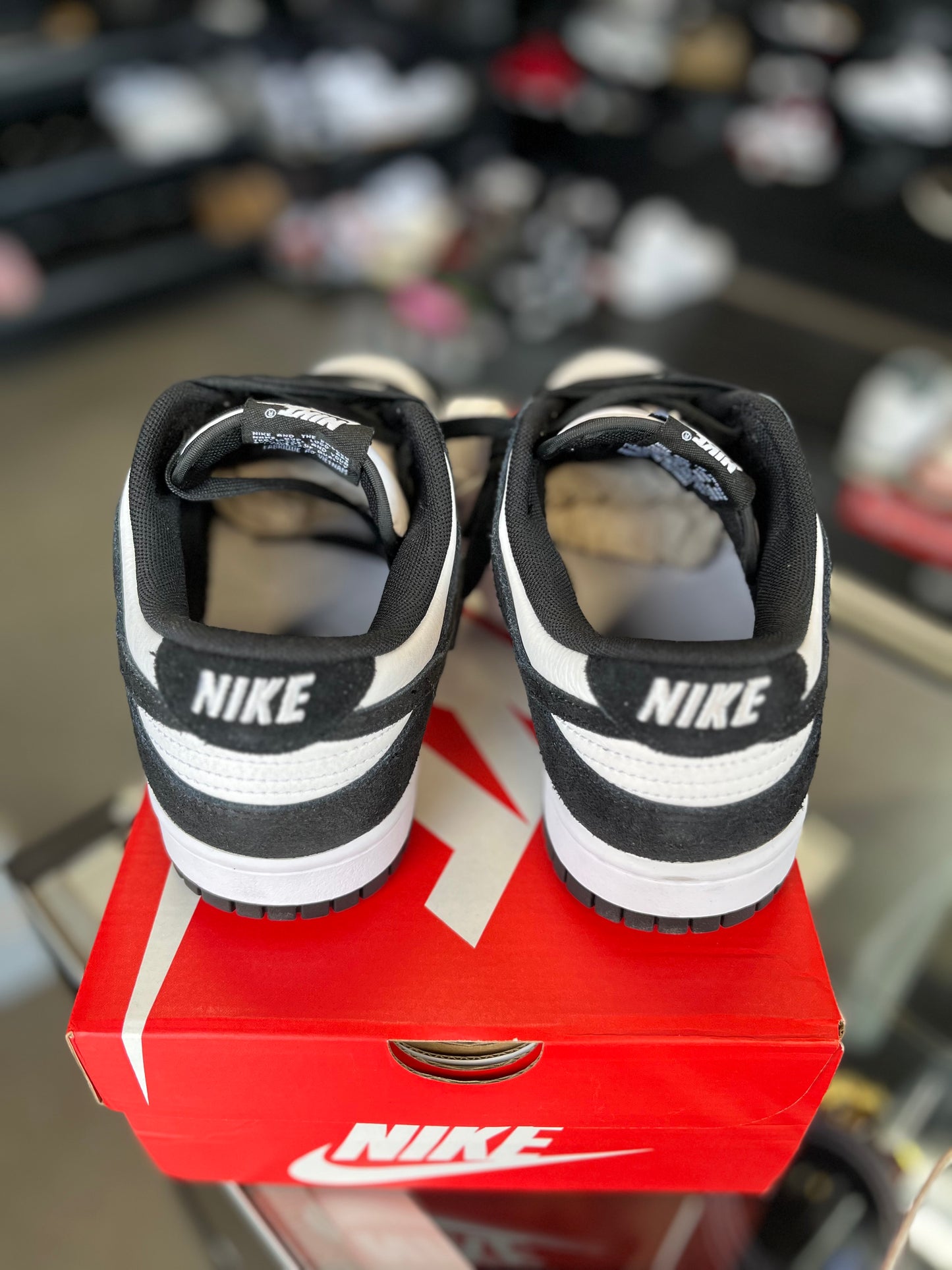 Nike Dunk “Black/White” Suede Size 8.5