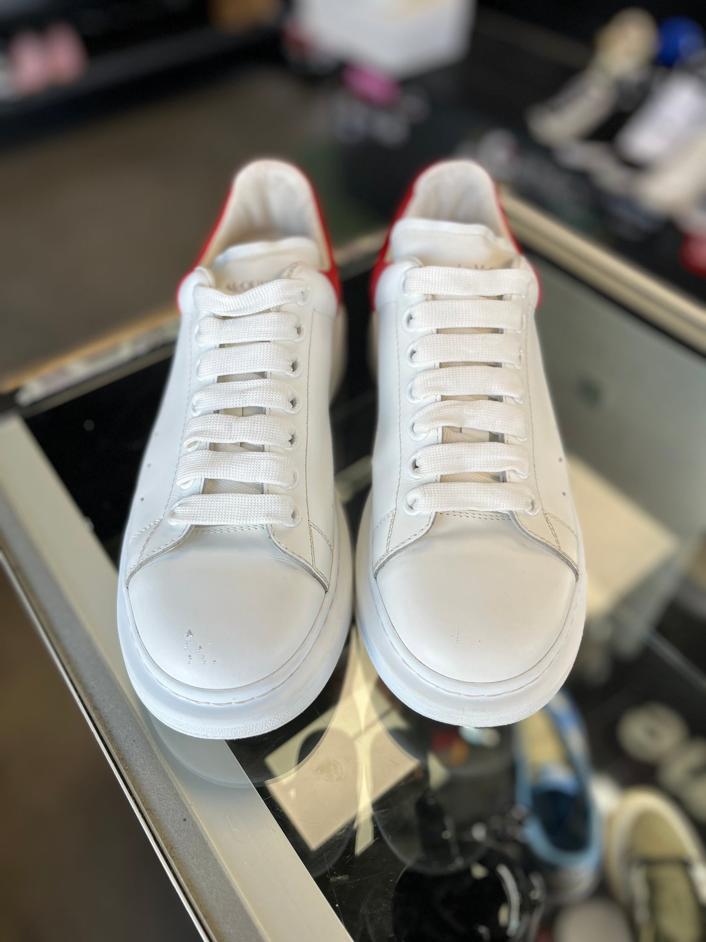 Alexander McQueen “White/Red” Size 40EU