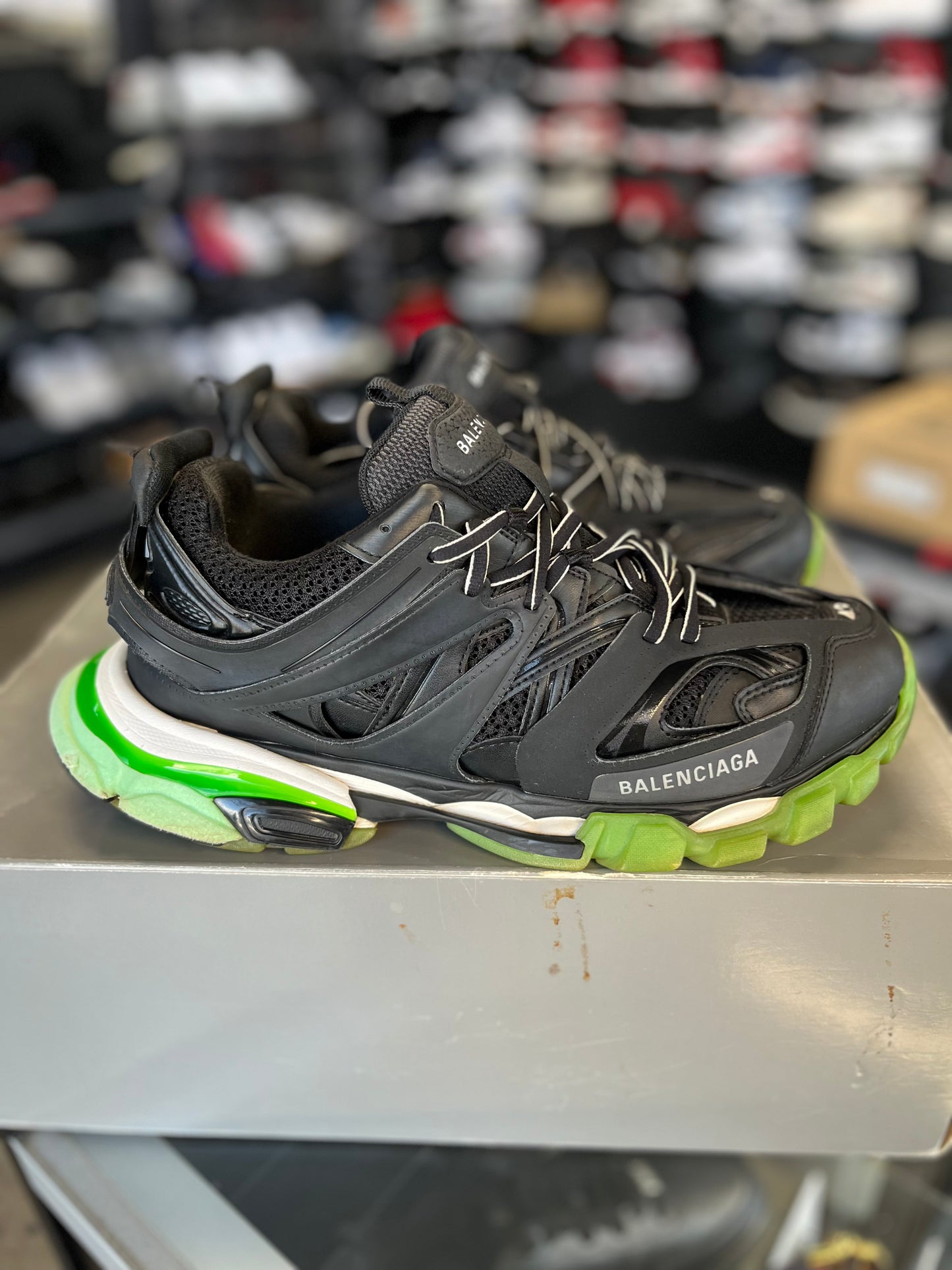 Balenciaga Track “Black/Glow In The Dark” Size 43EU