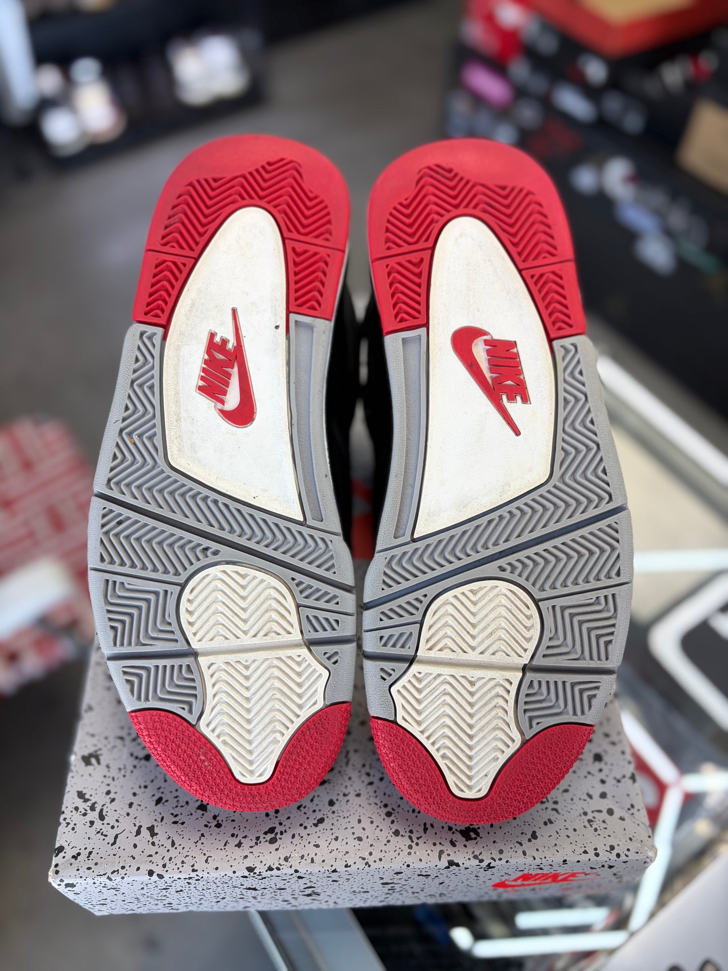 Jordan 4 “Bred Reimagined” Size 8.5