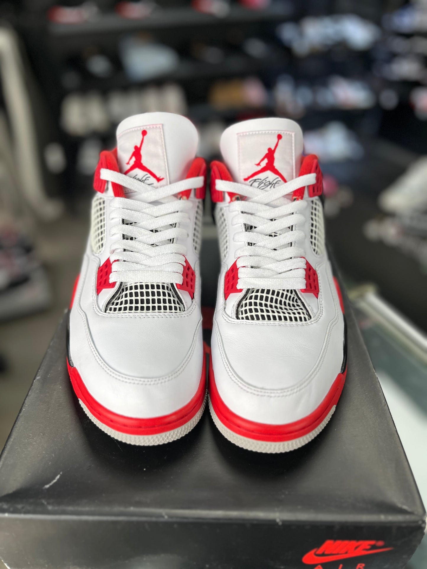 Jordan 4 “Fire Red” Size 10.5