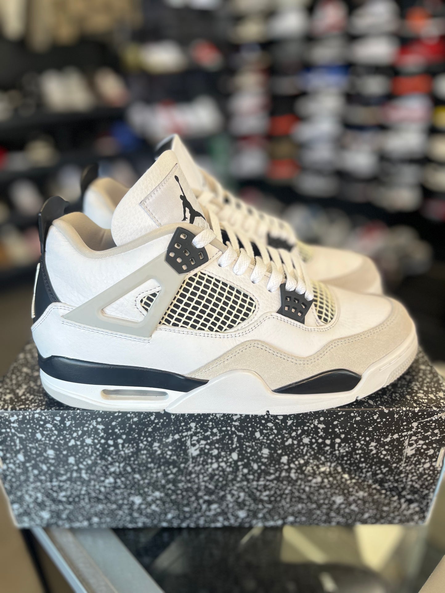 Jordan 4 “Military Black” Size 9