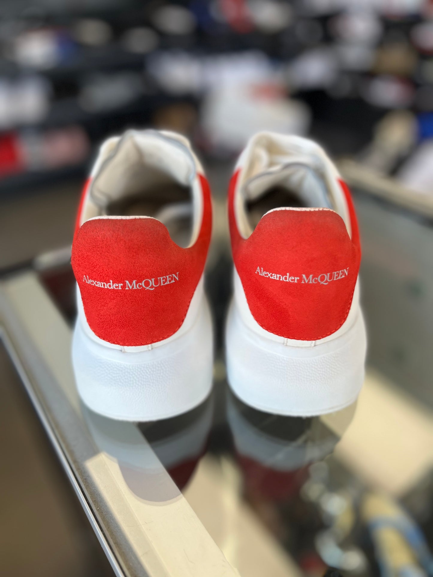 Alexander McQueen “White/Red” Size 40EU