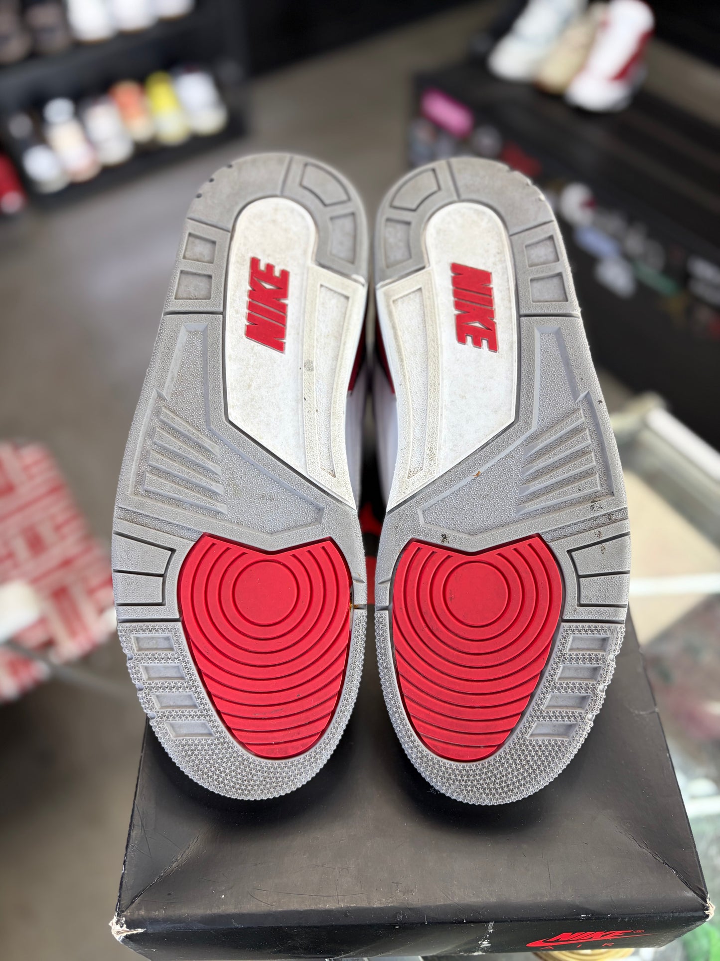 Jordan 3 “Fire Red” Size 9.5