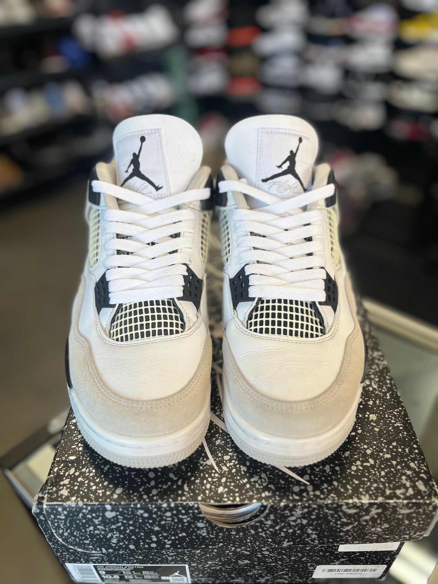Jordan 4 “Military Black” Size 9