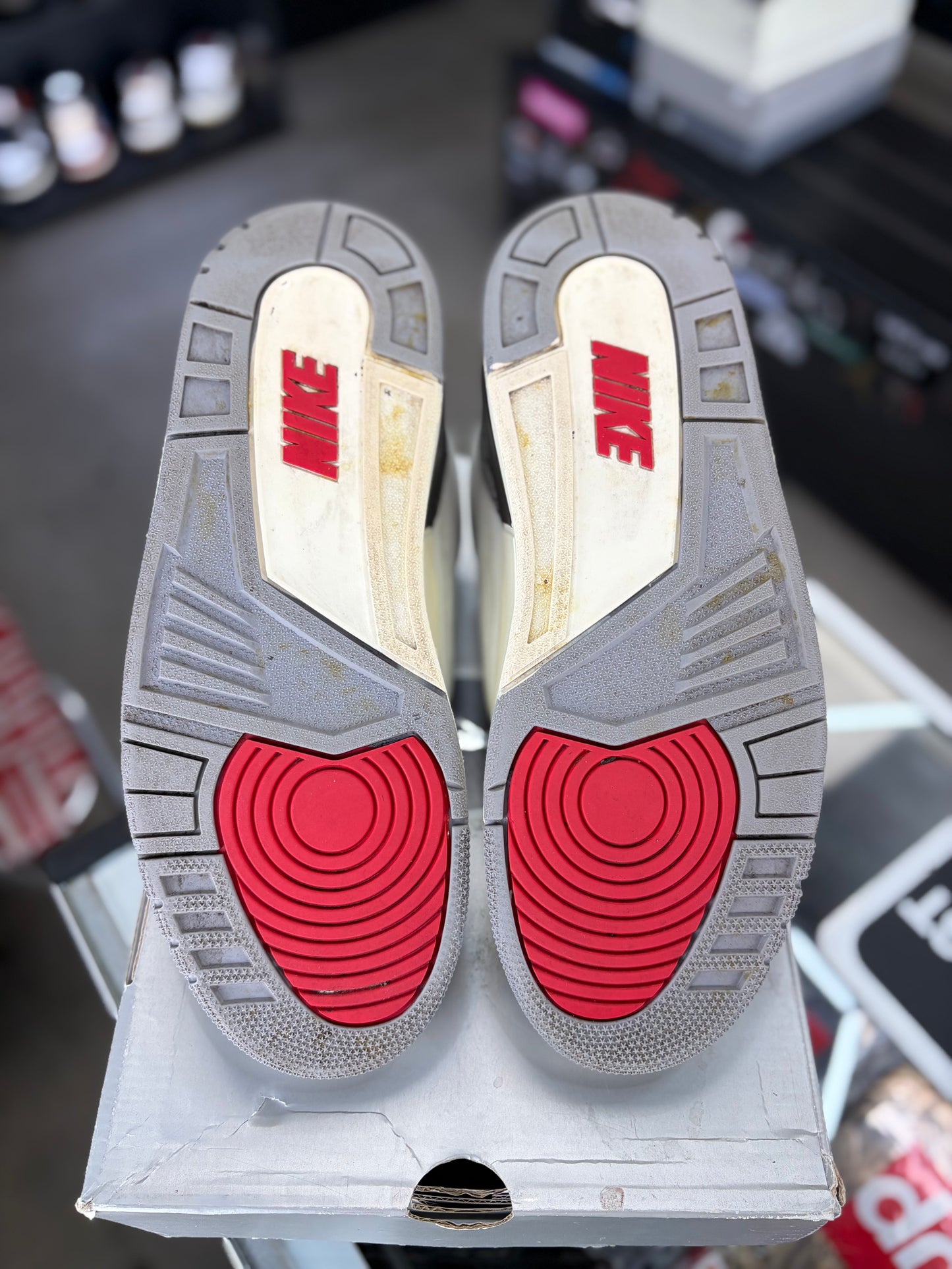 Jordan 3 “White Cement Reimagined” Size 9