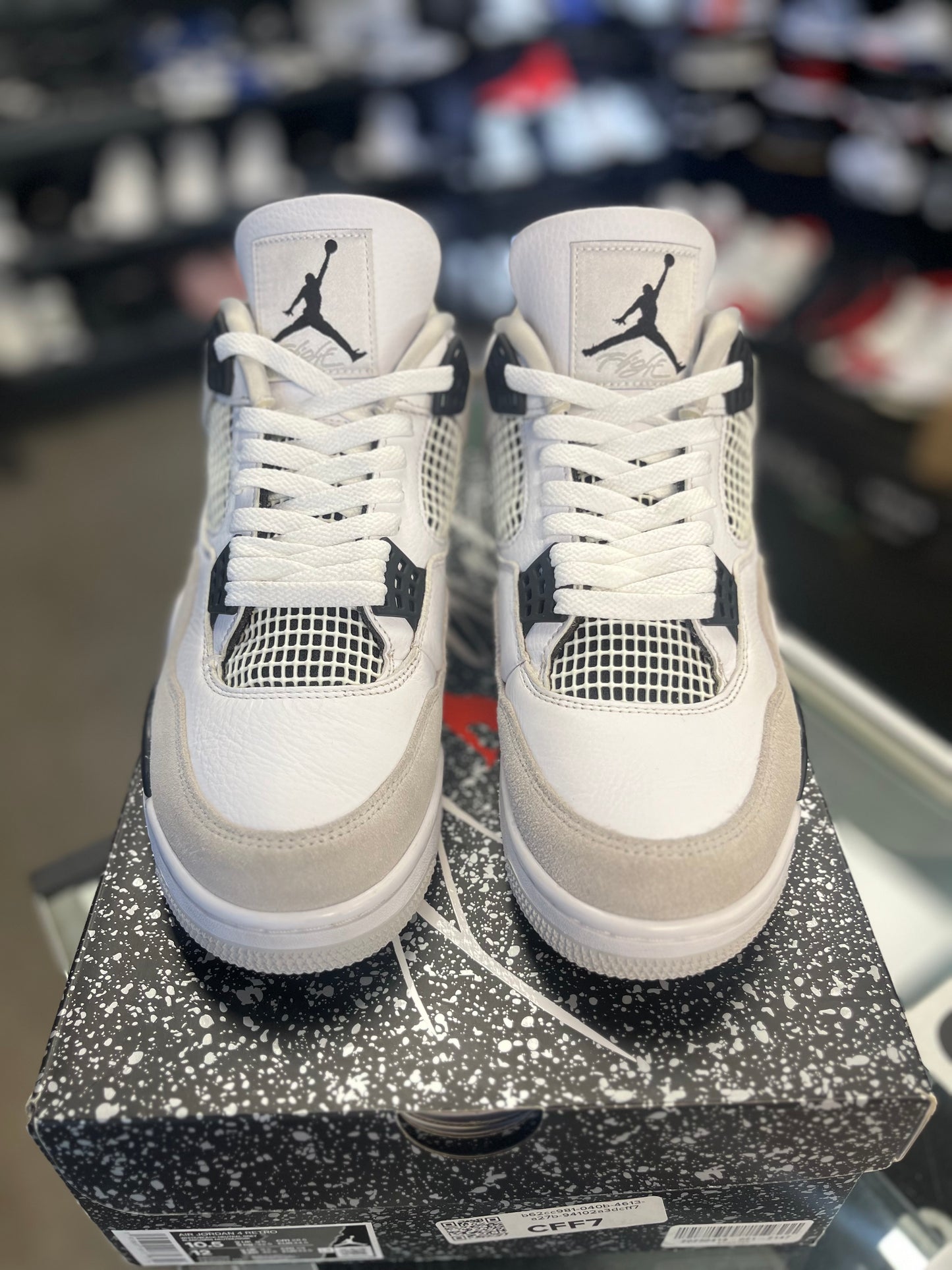Jordan 4 “Military Black” Size 10.5