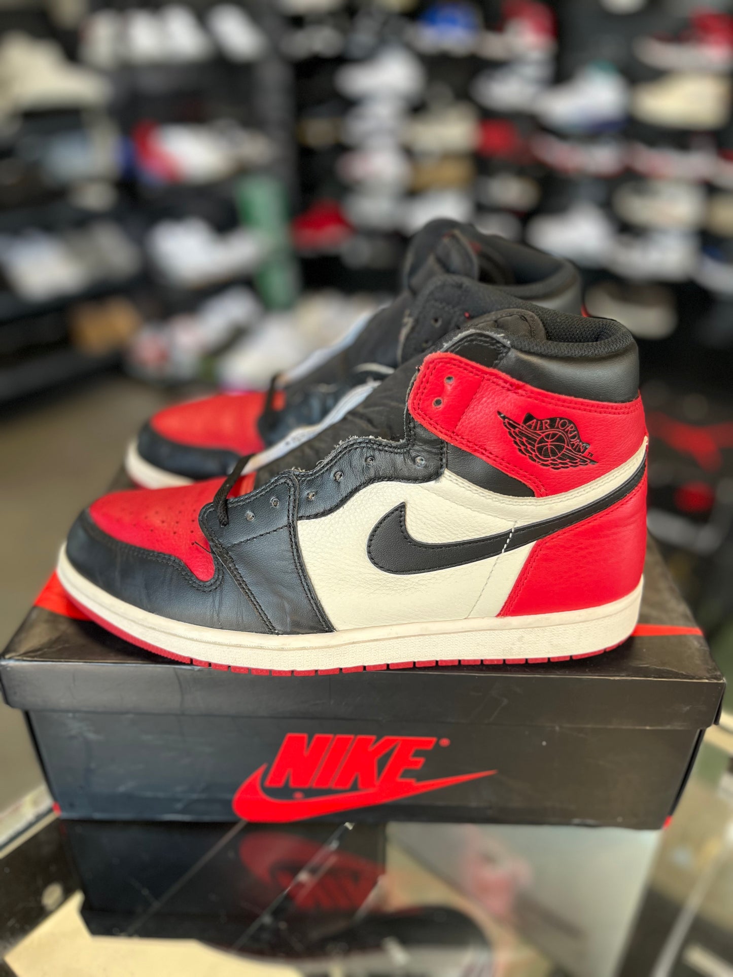 Jordan 1 “Bred Toe” Size 11