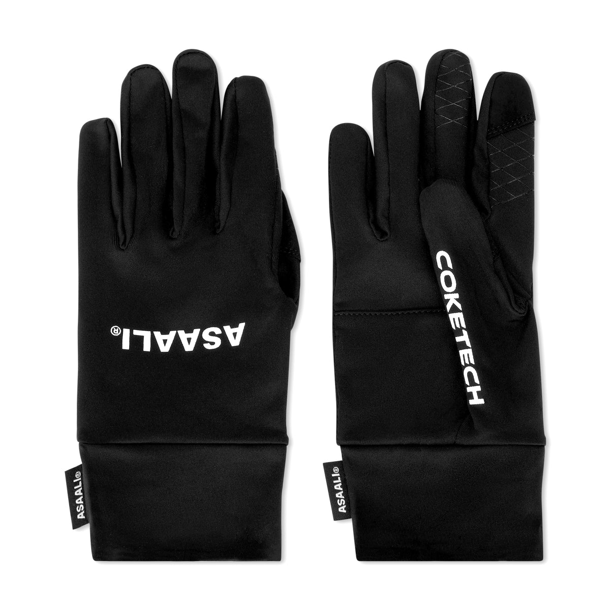 Asaali Sports Black Performance Gloves