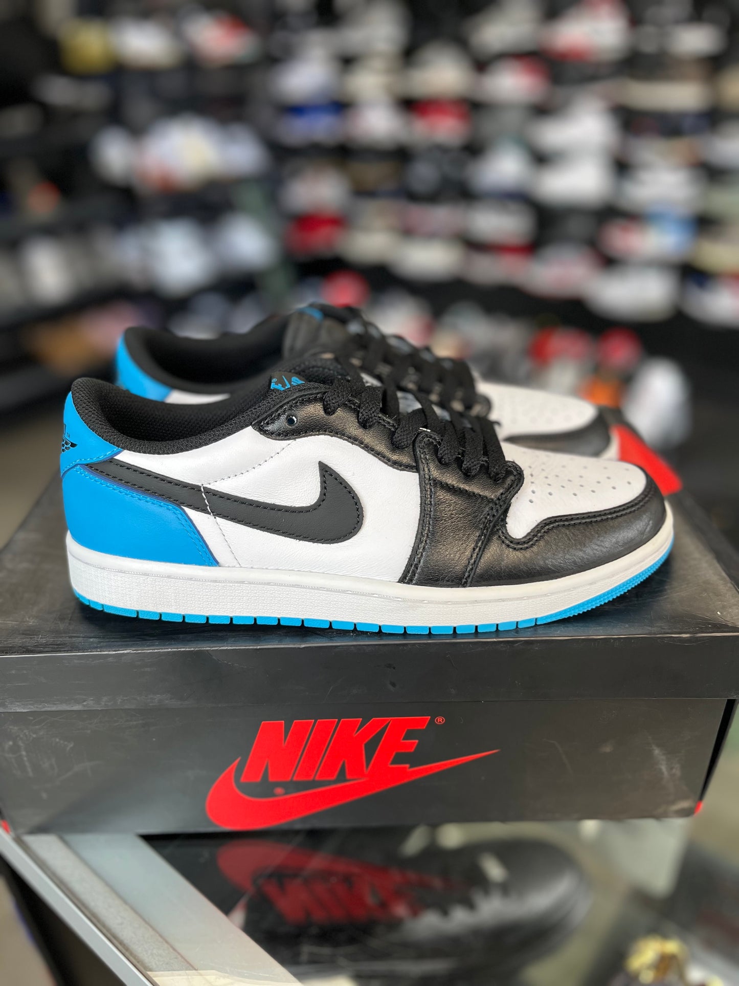 Jordan 1 Low “Powder Blue Black” Size 8.5
