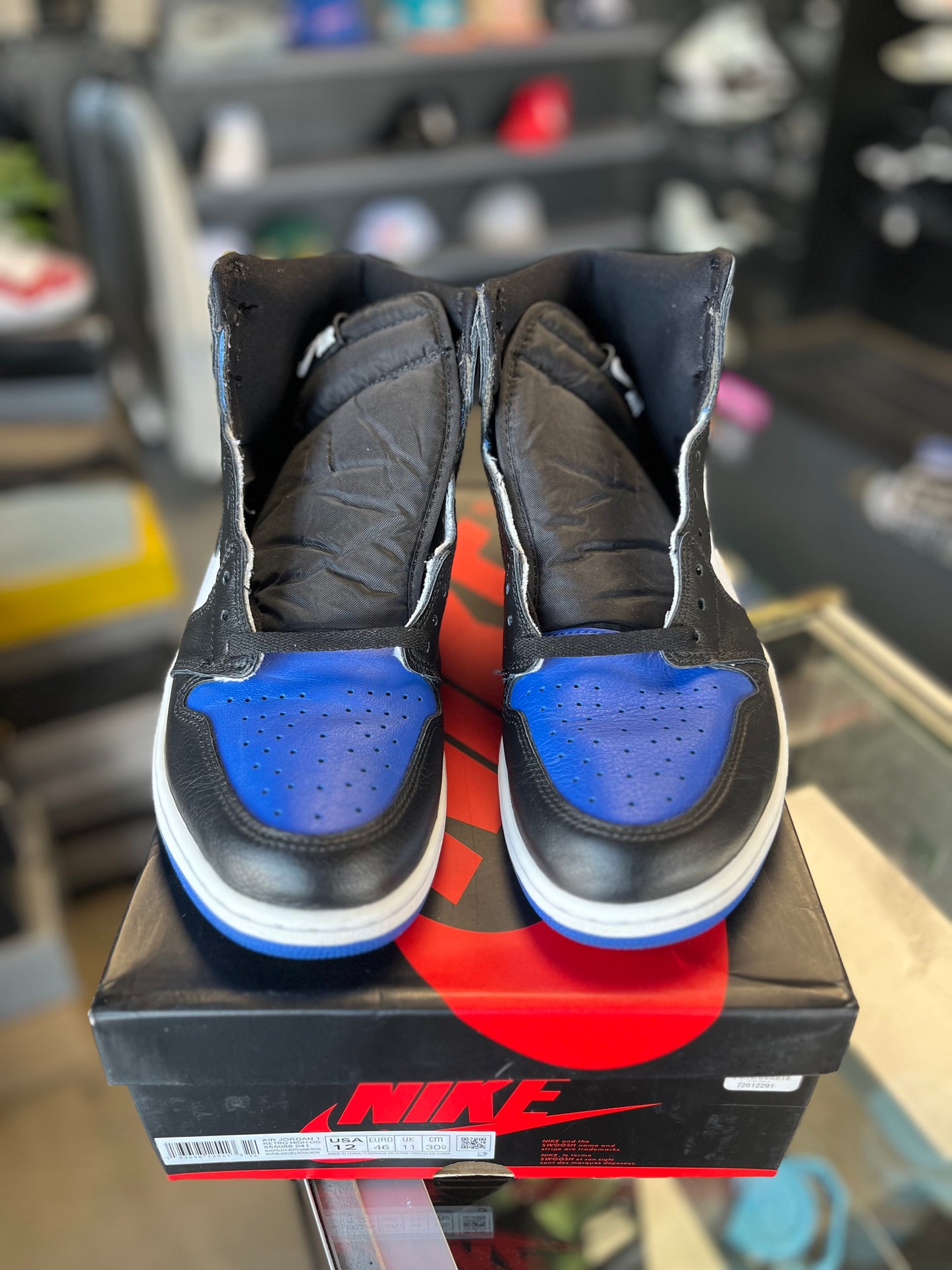 Jordan 1 “Royal Toe” Size 12