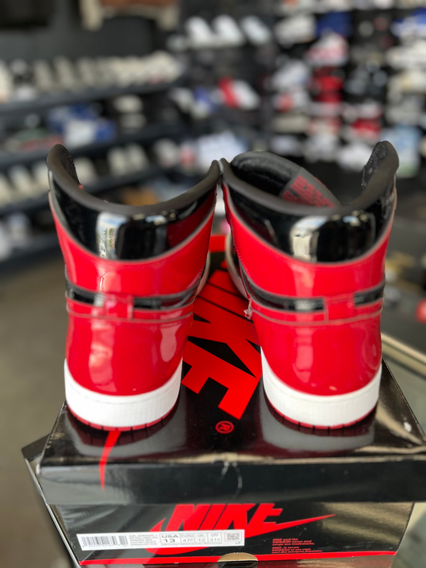 Jordan 1 “Patent Bred” Size 13