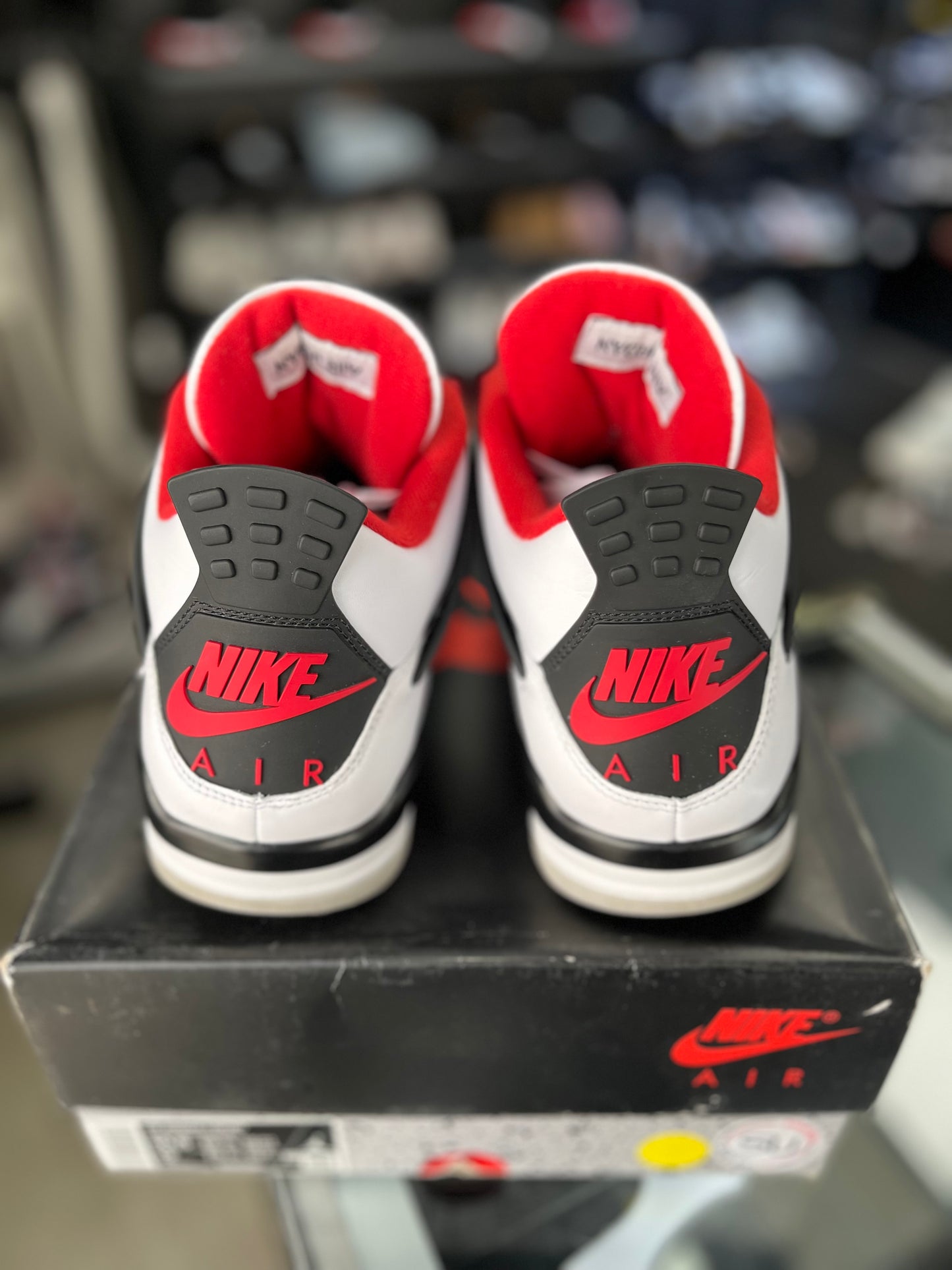 Jordan 4 “Fire Red” Size 10.5