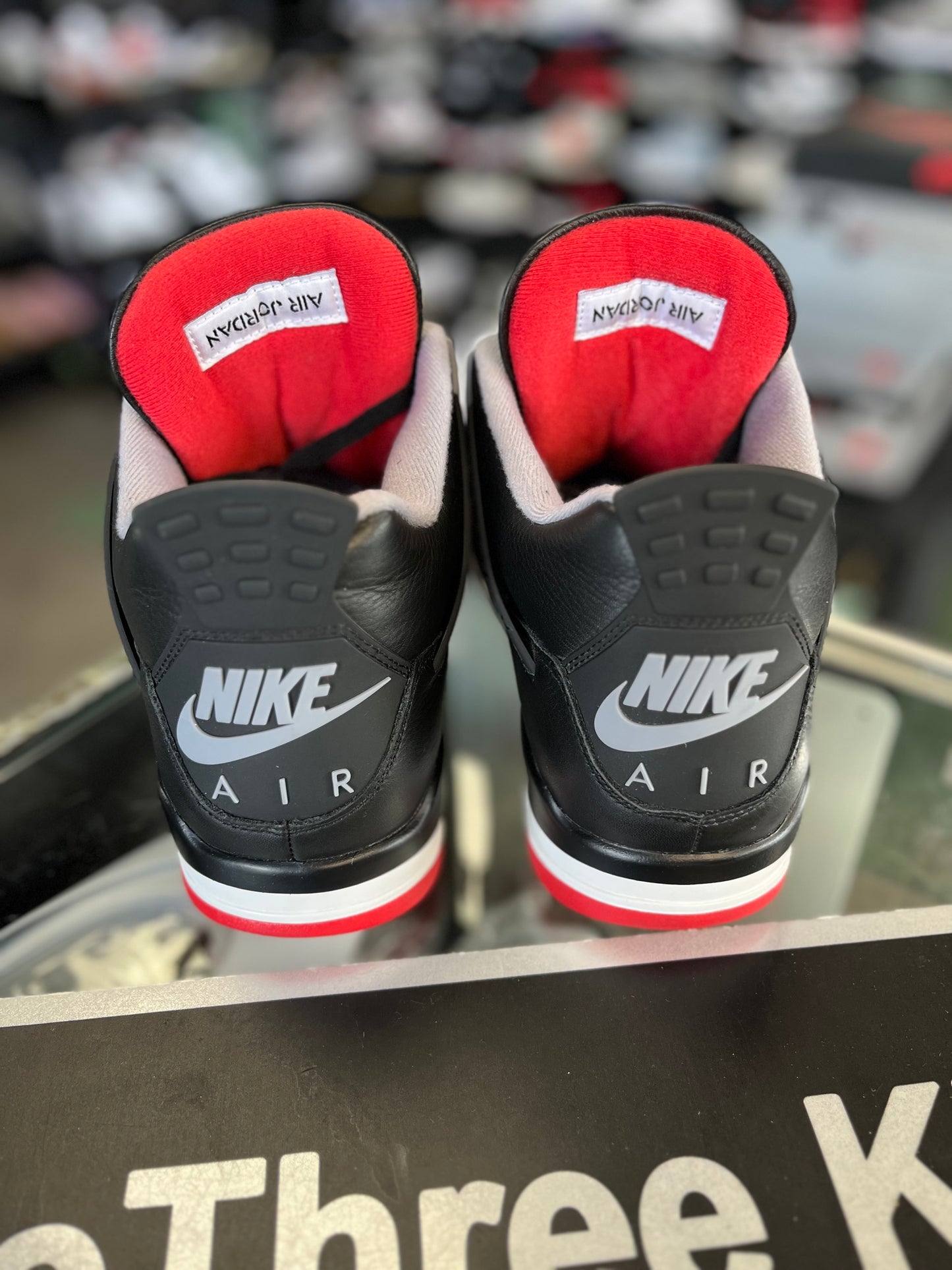 Jordan 4 “Bred Reimagined” Size 12