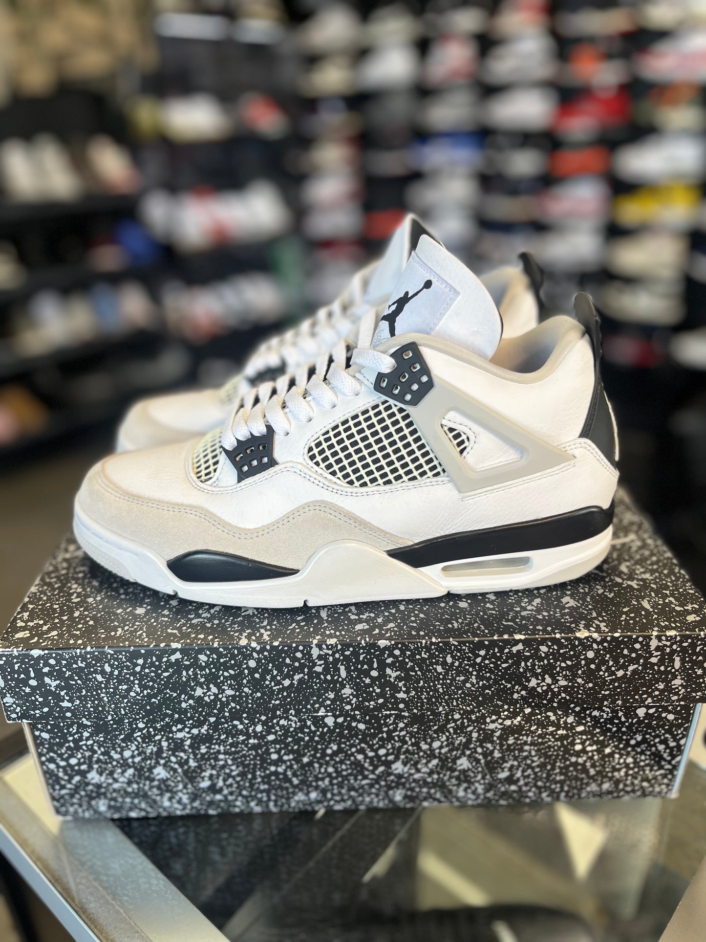 Jordan 4 “Military Black” Size 9