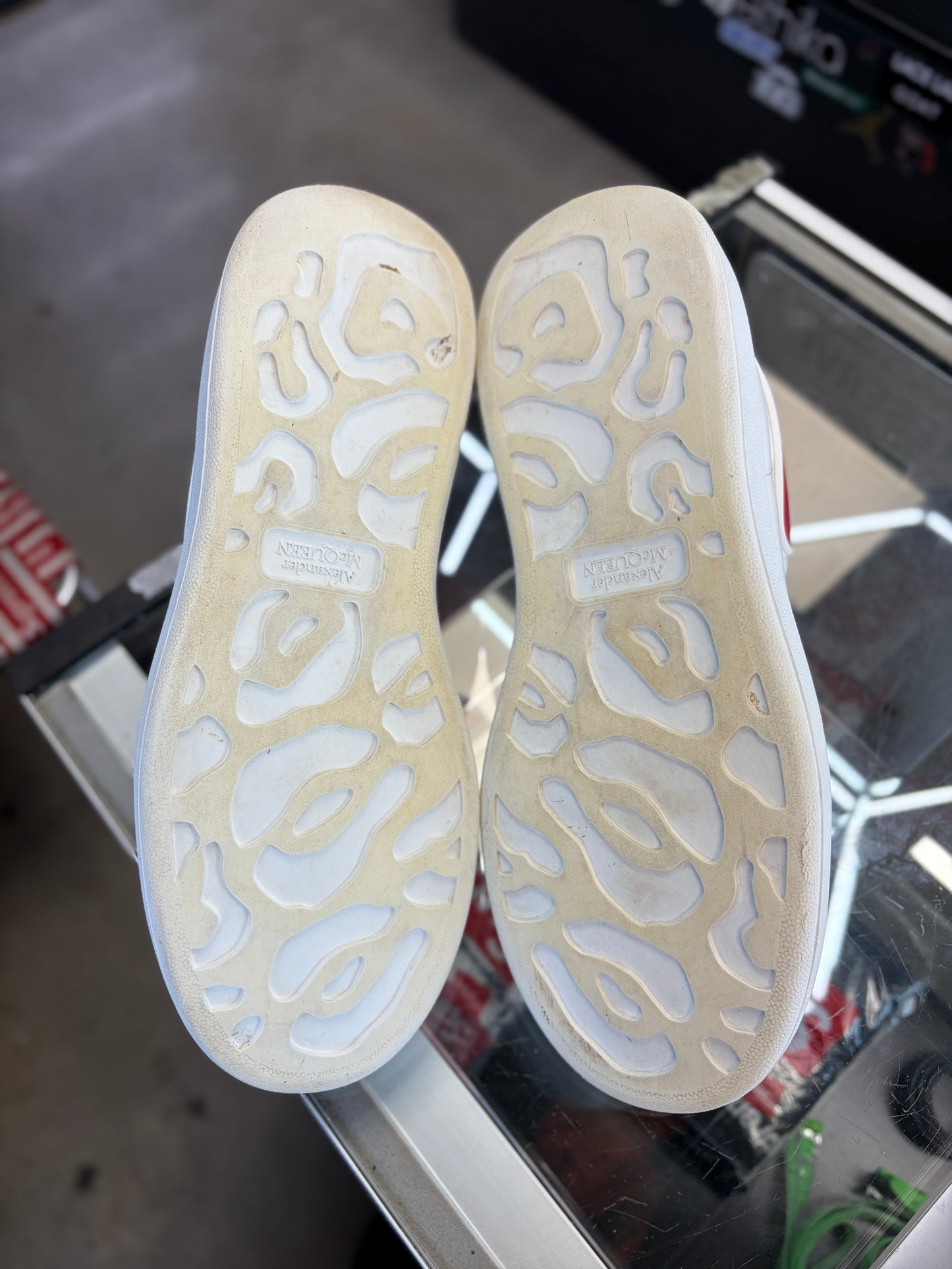 Alexander McQueen “White/Red” Size 40EU