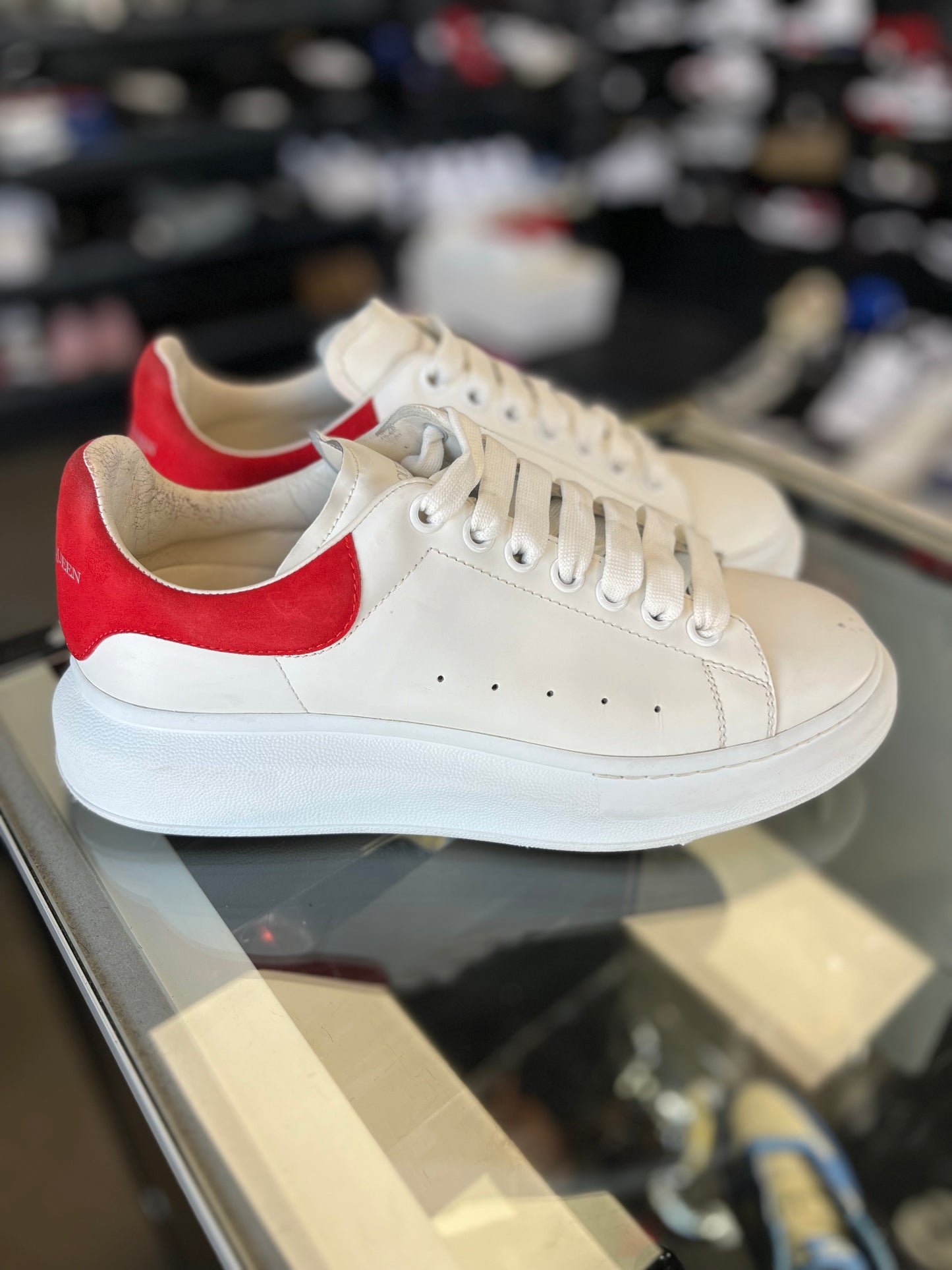 Alexander McQueen “White/Red” Size 40EU