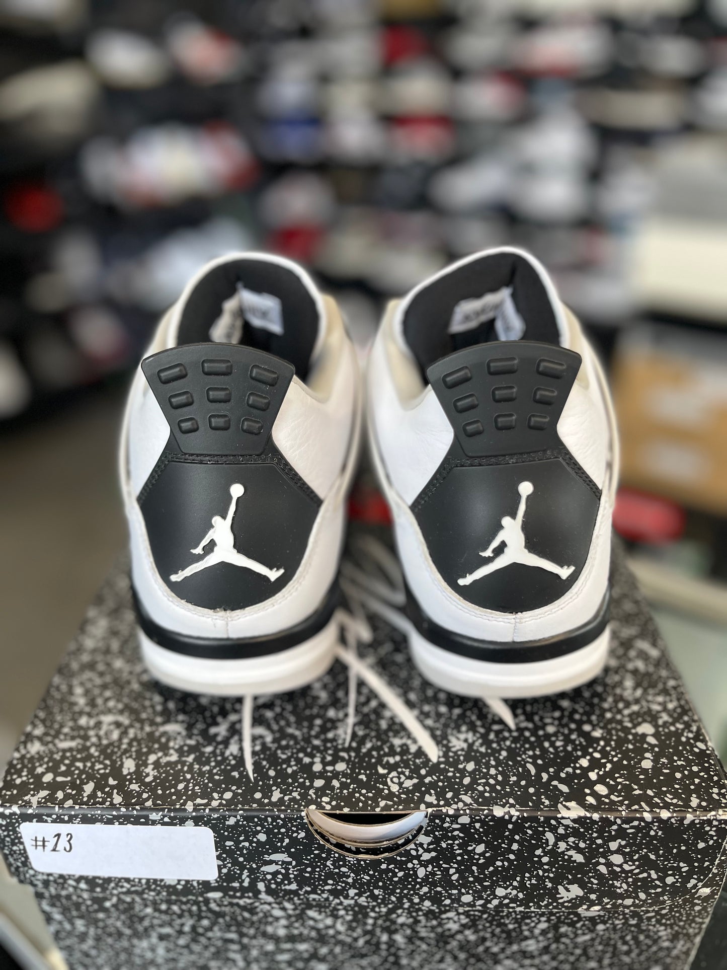 Jordan 4 “Military Black” Size 9.5