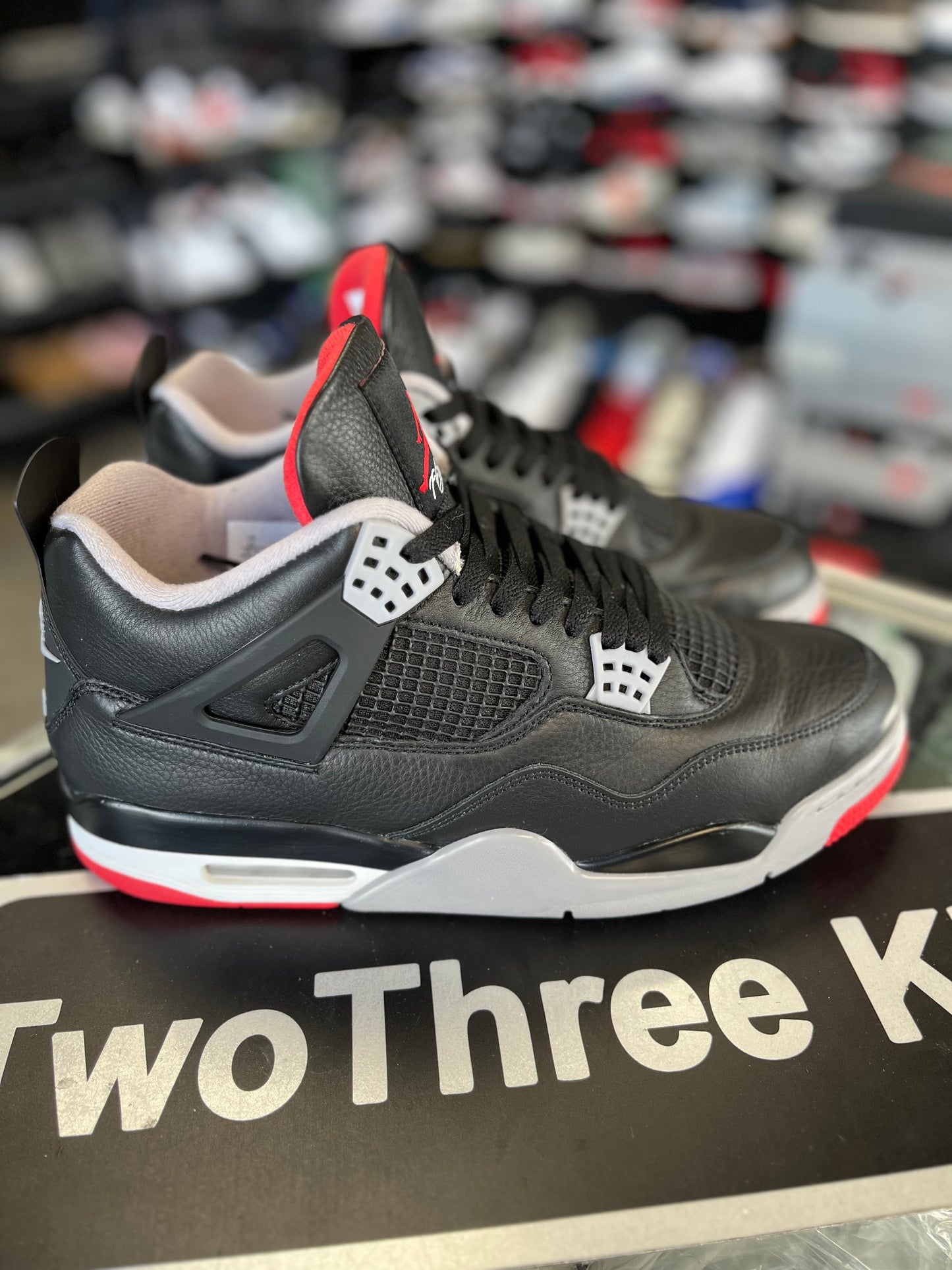 Jordan 4 “Bred Reimagined” Size 12