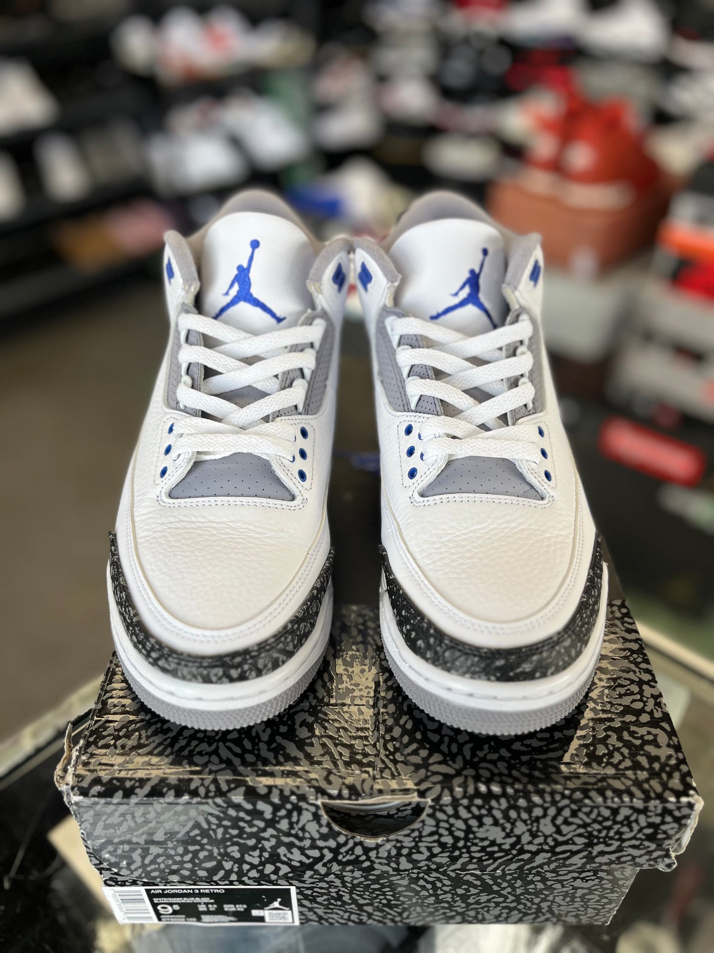 Jordan 3 “Racer Blue” Size 9.5