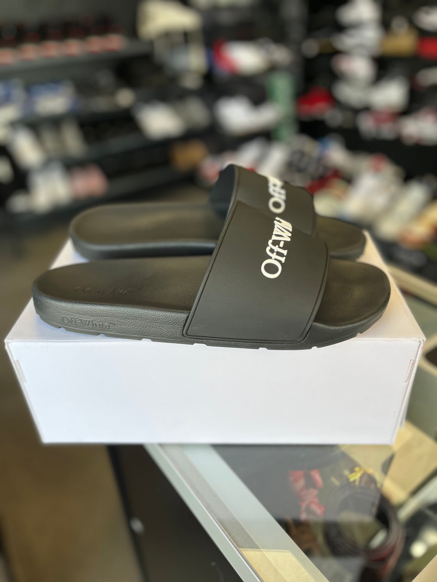Off White Slides “Black” Size 44EU