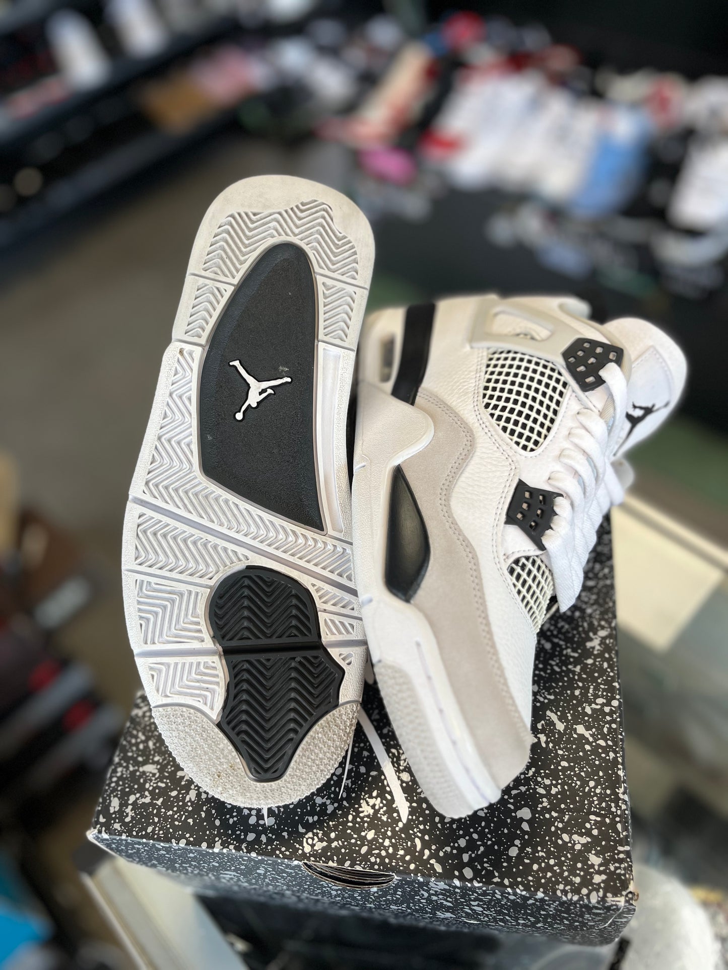 Jordan 4 “Military Black” Size 9