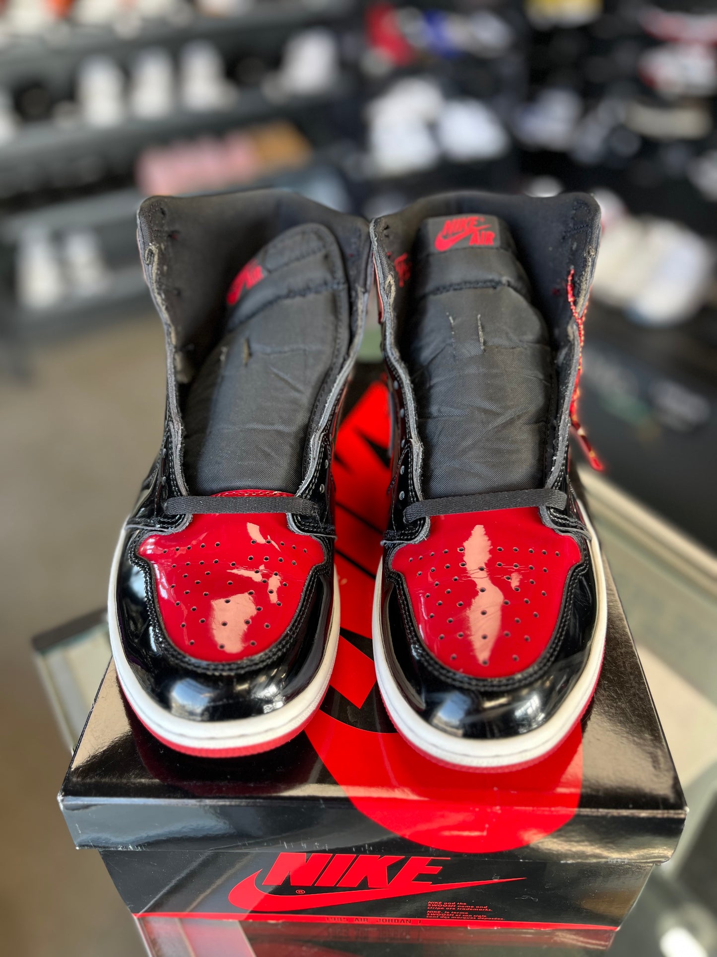 Jordan 1 “Patent Bred” Size 10.5