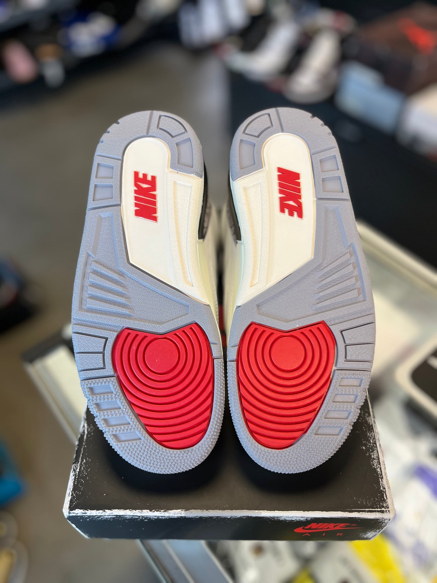 Jordan 3 “White Cement” (Gs) Size 4.5y / 6w