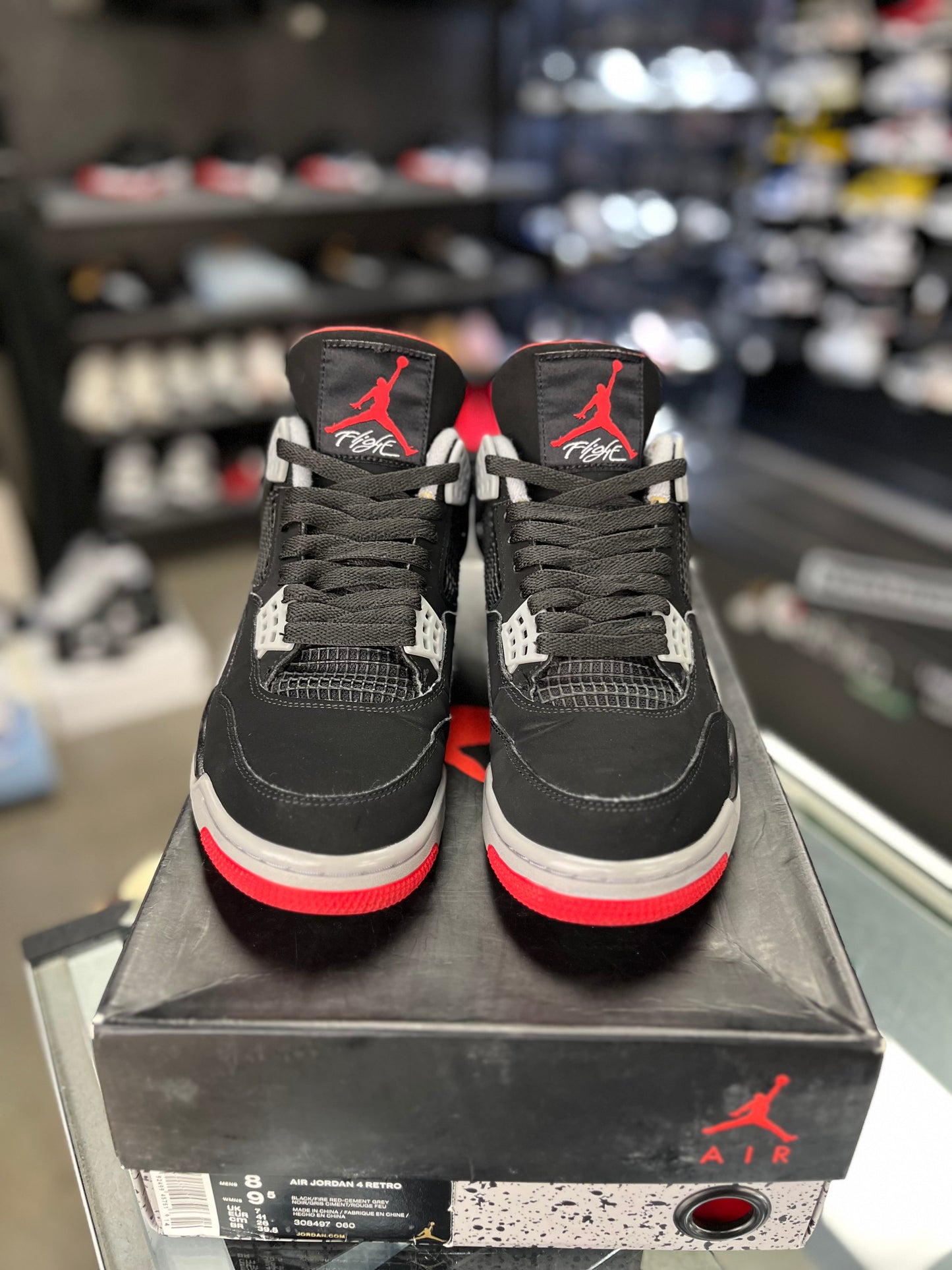 Jordan 4 “Bred” (2019) Size 8