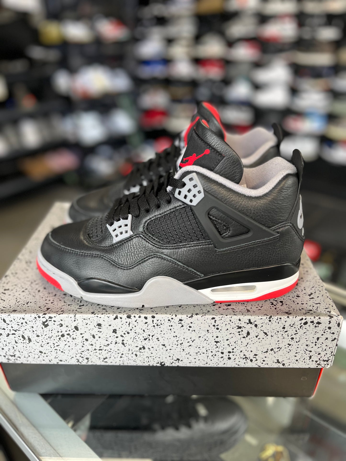 Jordan 4 “Bred Reimagined” Size 8.5