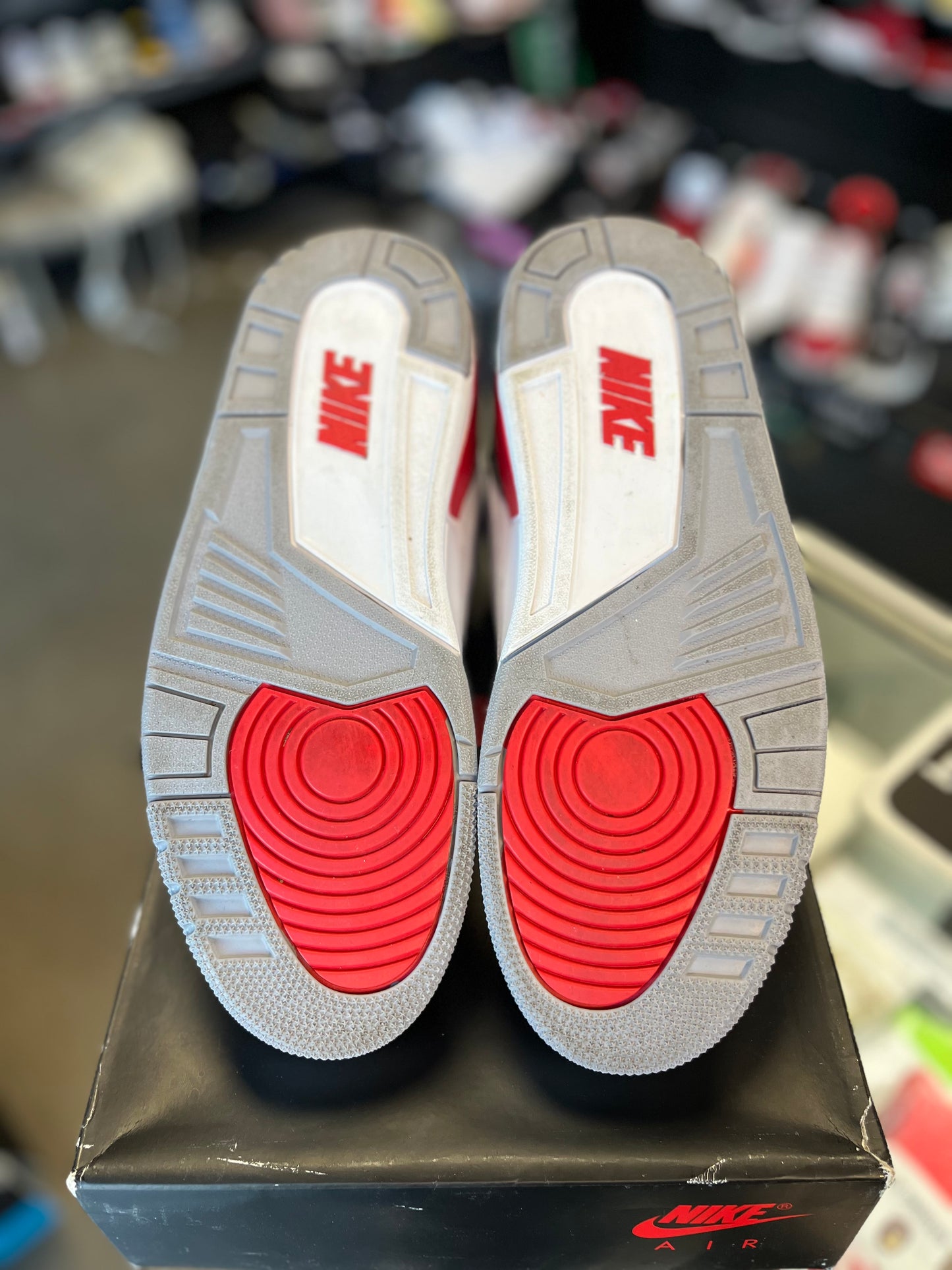 Jordan 3 “Fire Red” Size 9.5