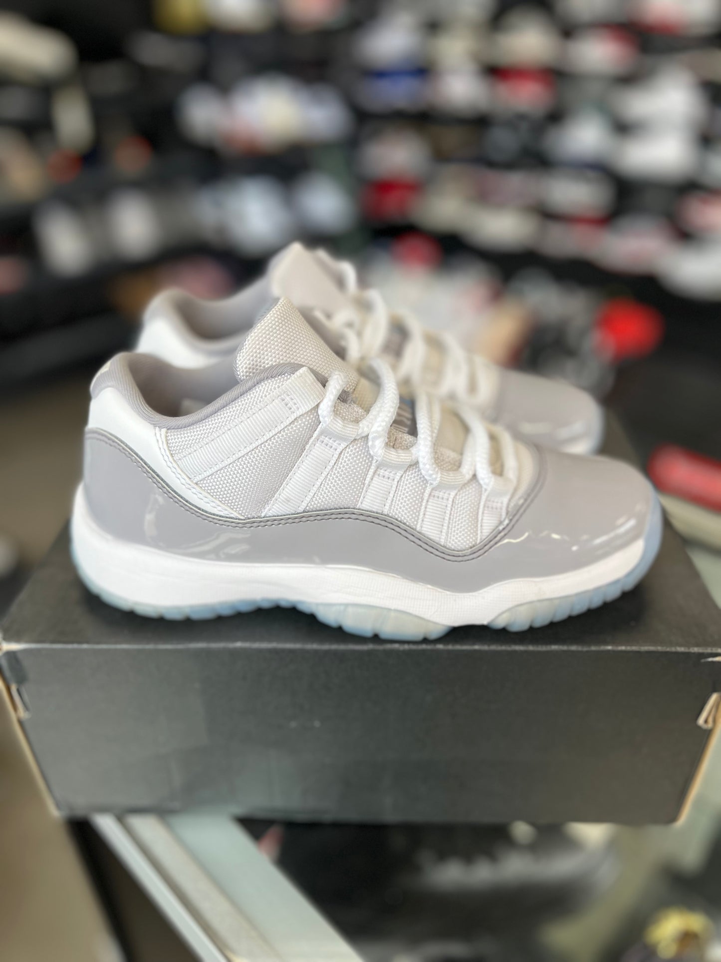 Jordan 11 Low “Cement Grey” (Gs) Size 4.5y / 6w