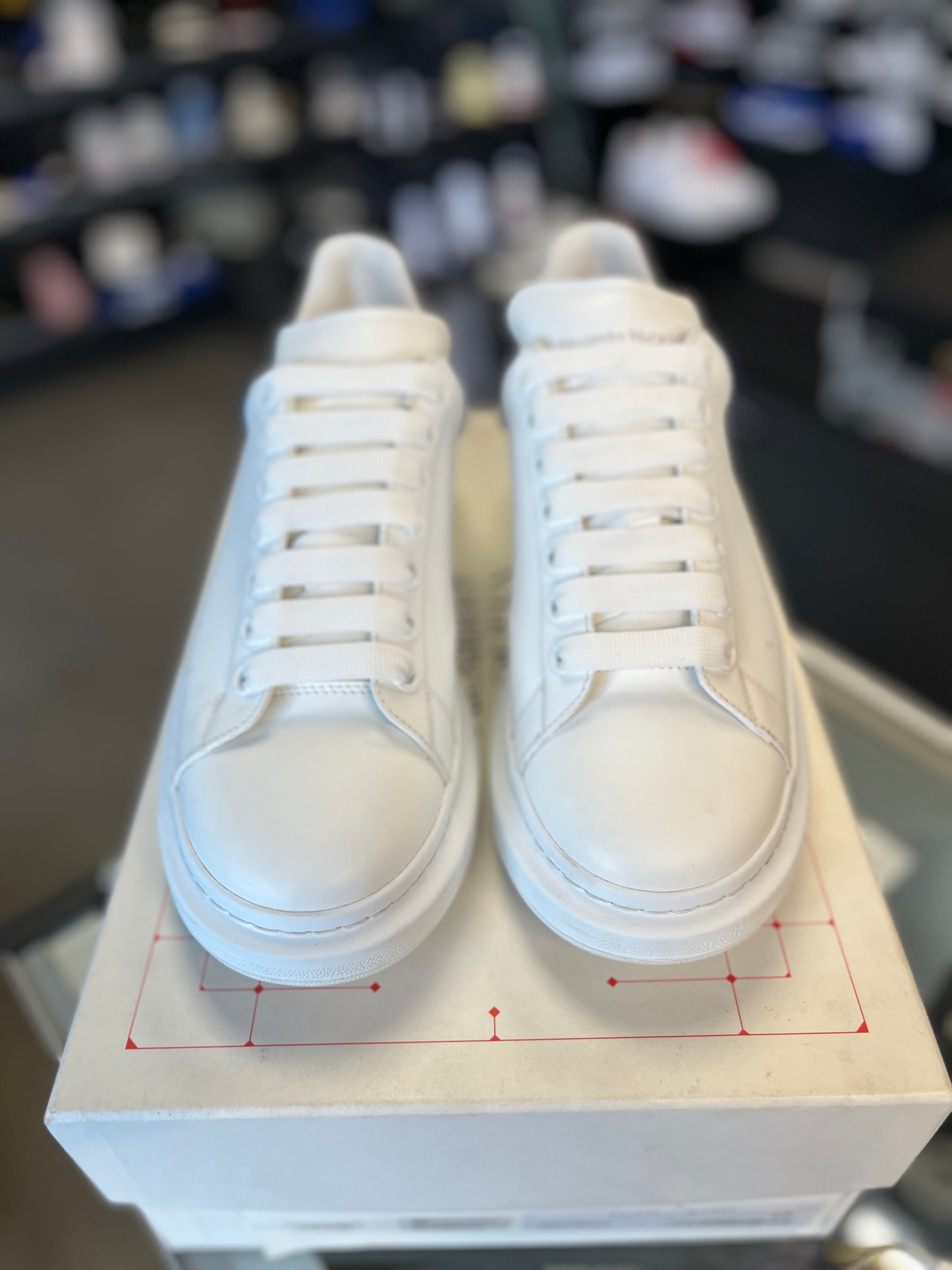 Alexander McQueen “White/Blue” Size 41EU