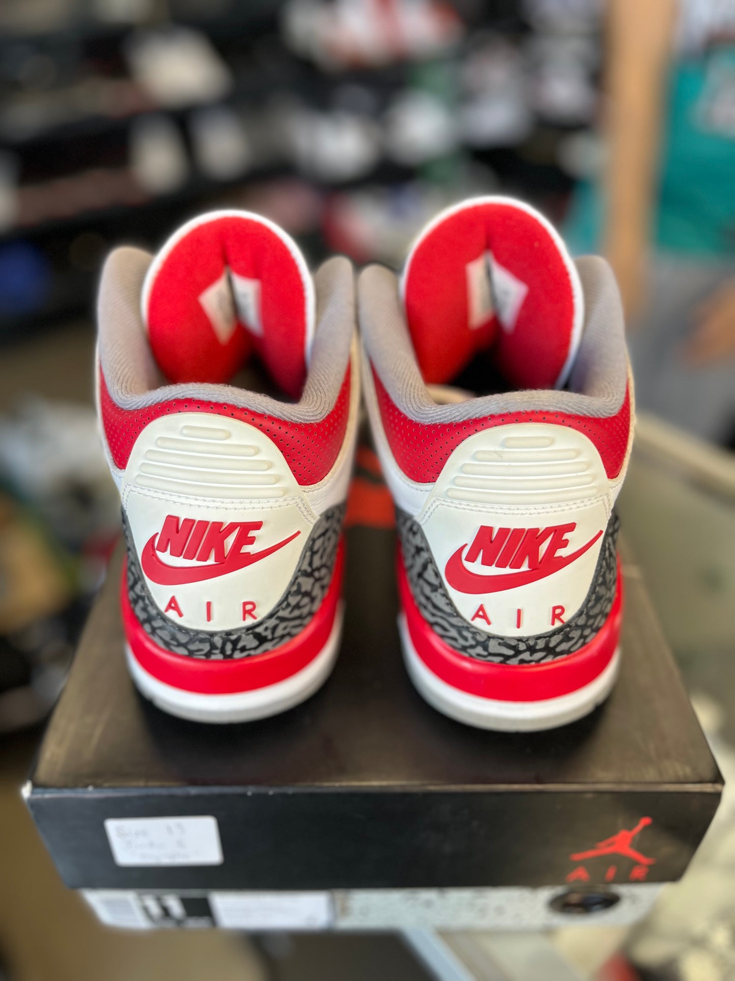 Jordan 3 “Fire Red” Size 11