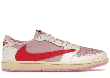 Jordan 1 Low x Travis Scott “Sail Tropical Pink” Size 10
