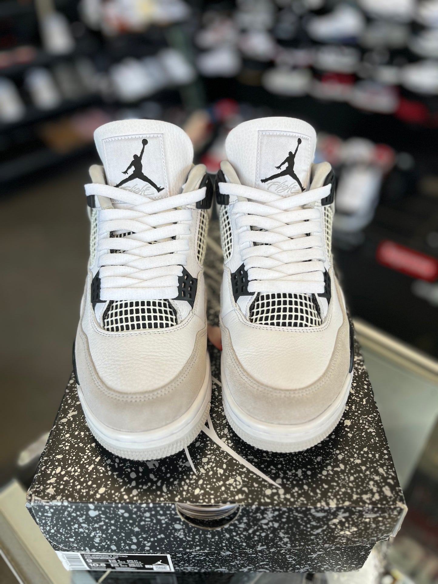 Jordan 4 “Military Black” Size 9