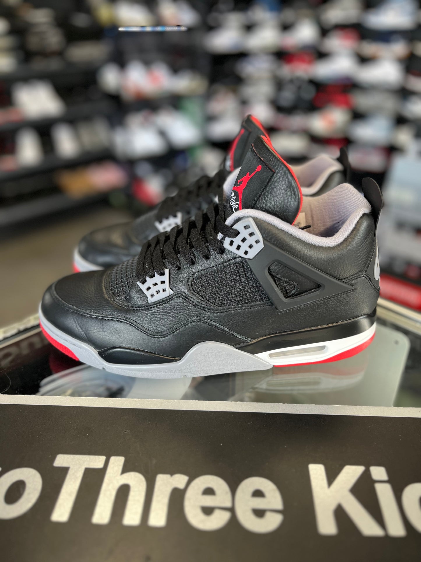 Jordan 4 “Bred Reimagined” Size 12