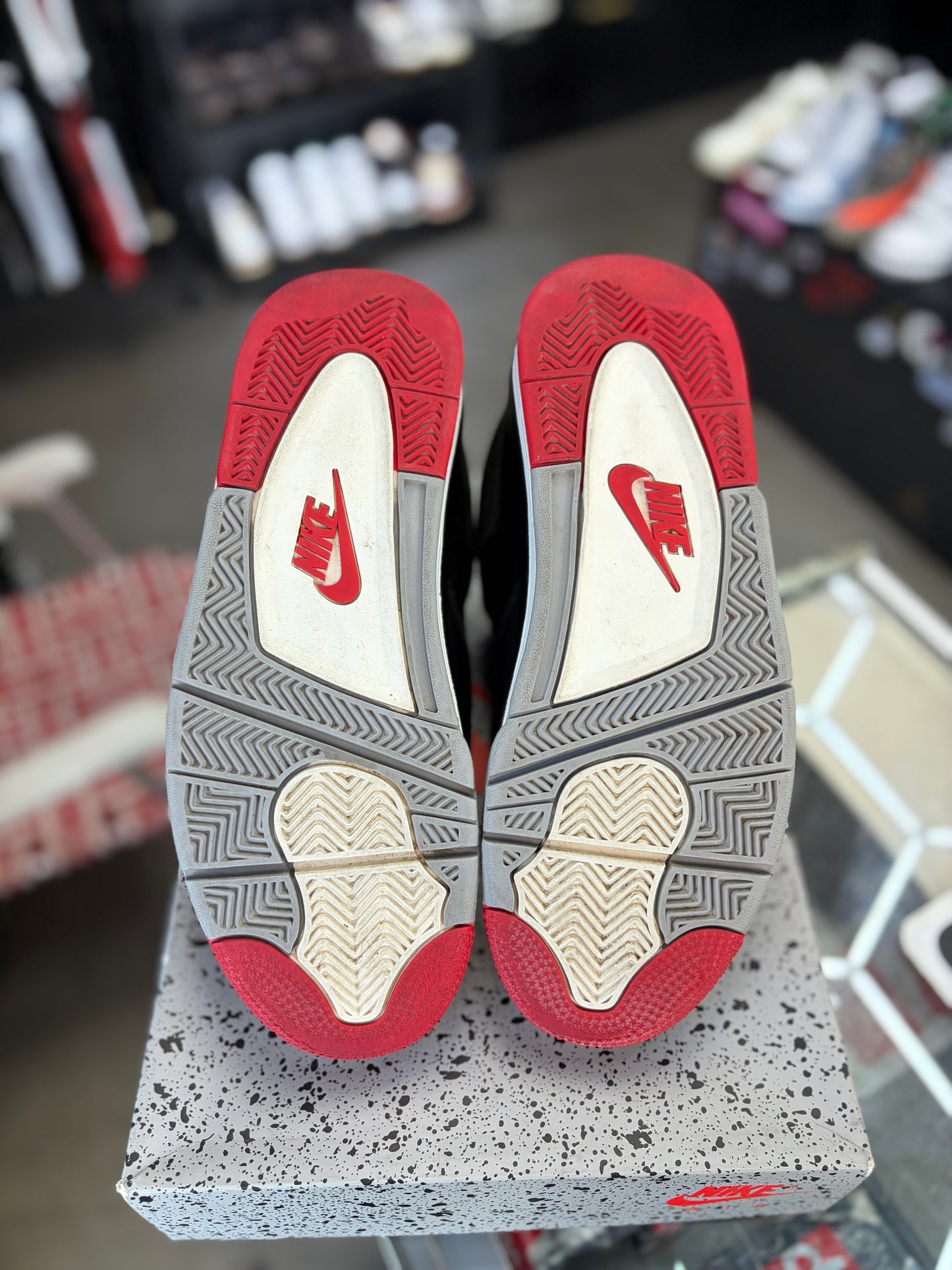 Jordan 4 “Bred Reimagined” Size 8.5