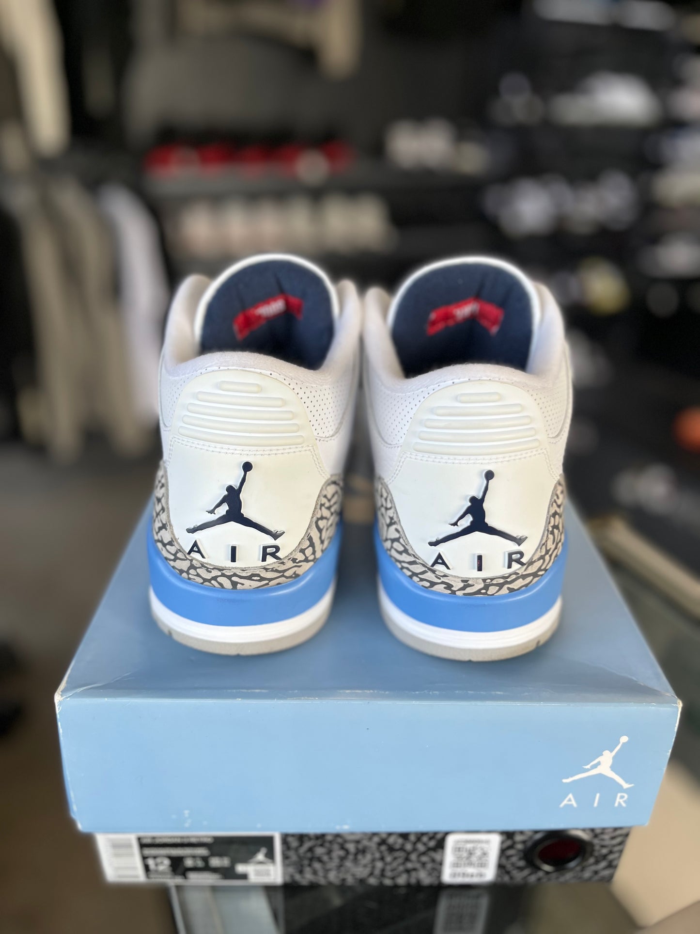 Jordan 3 “UNC” (2020) Size 12