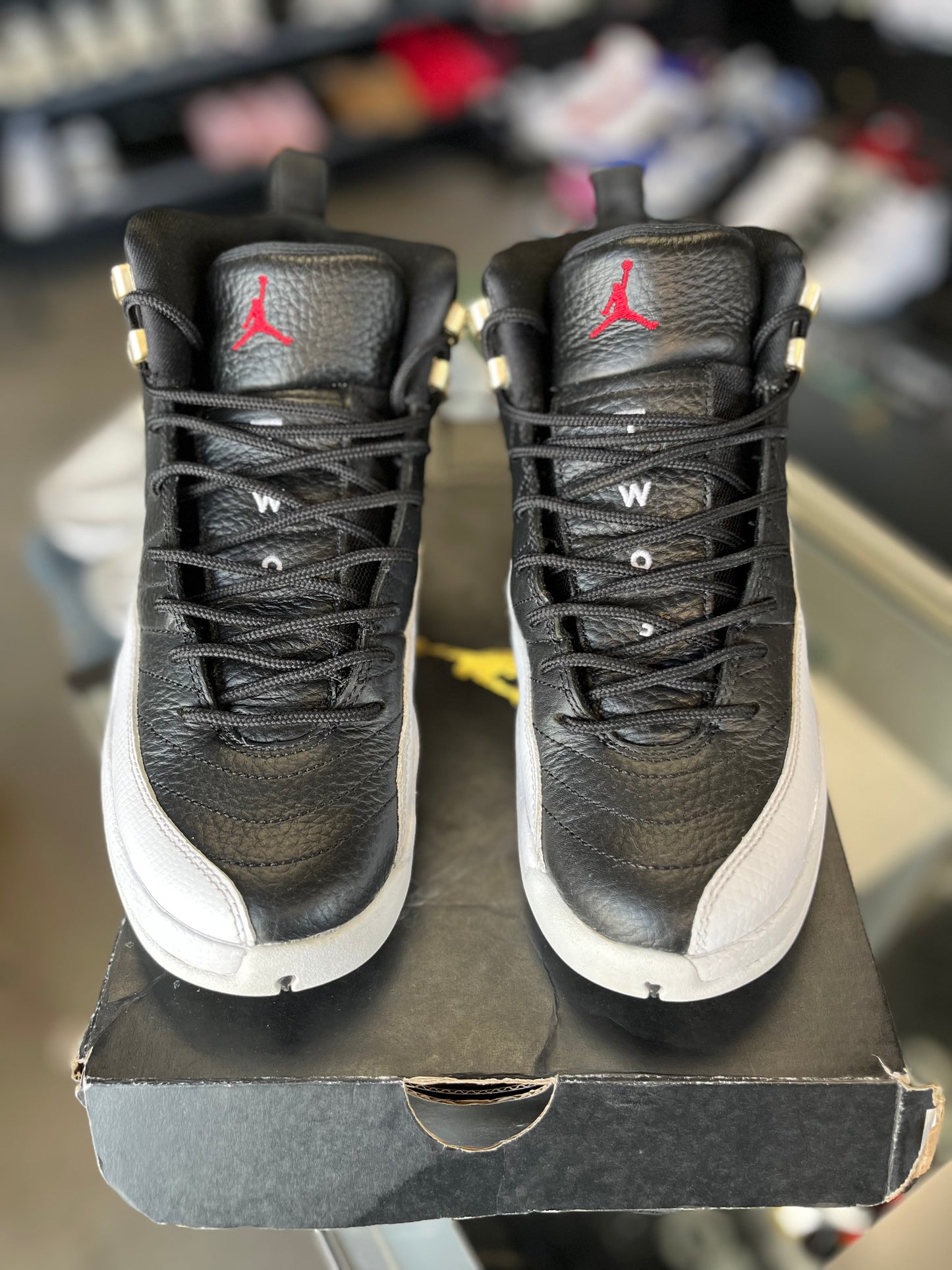 Jordan 12 “Playoffs” (Gs) Size 7y/8.5w