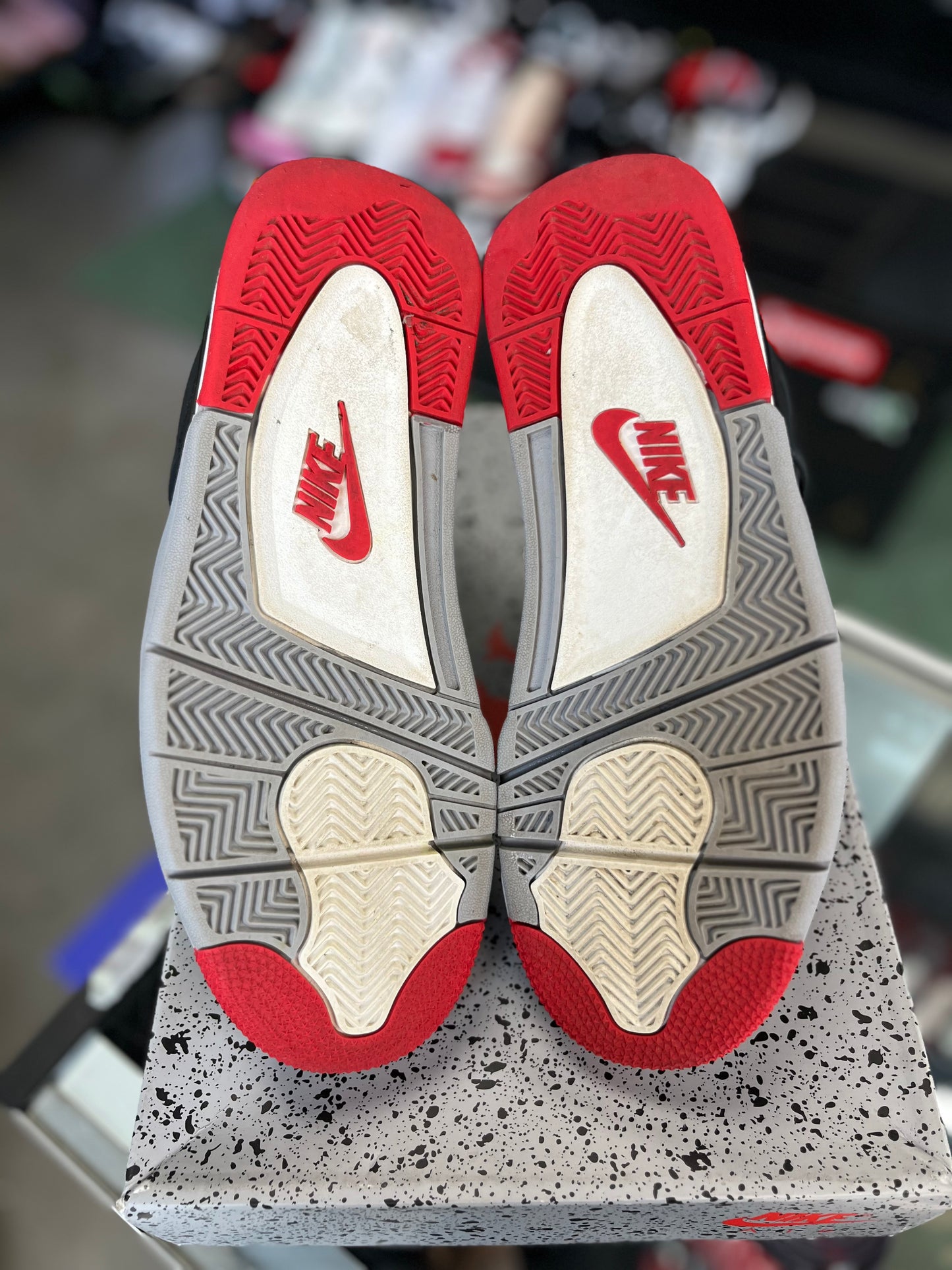 Jordan 4 “Bred Reimagined” Size 8.5