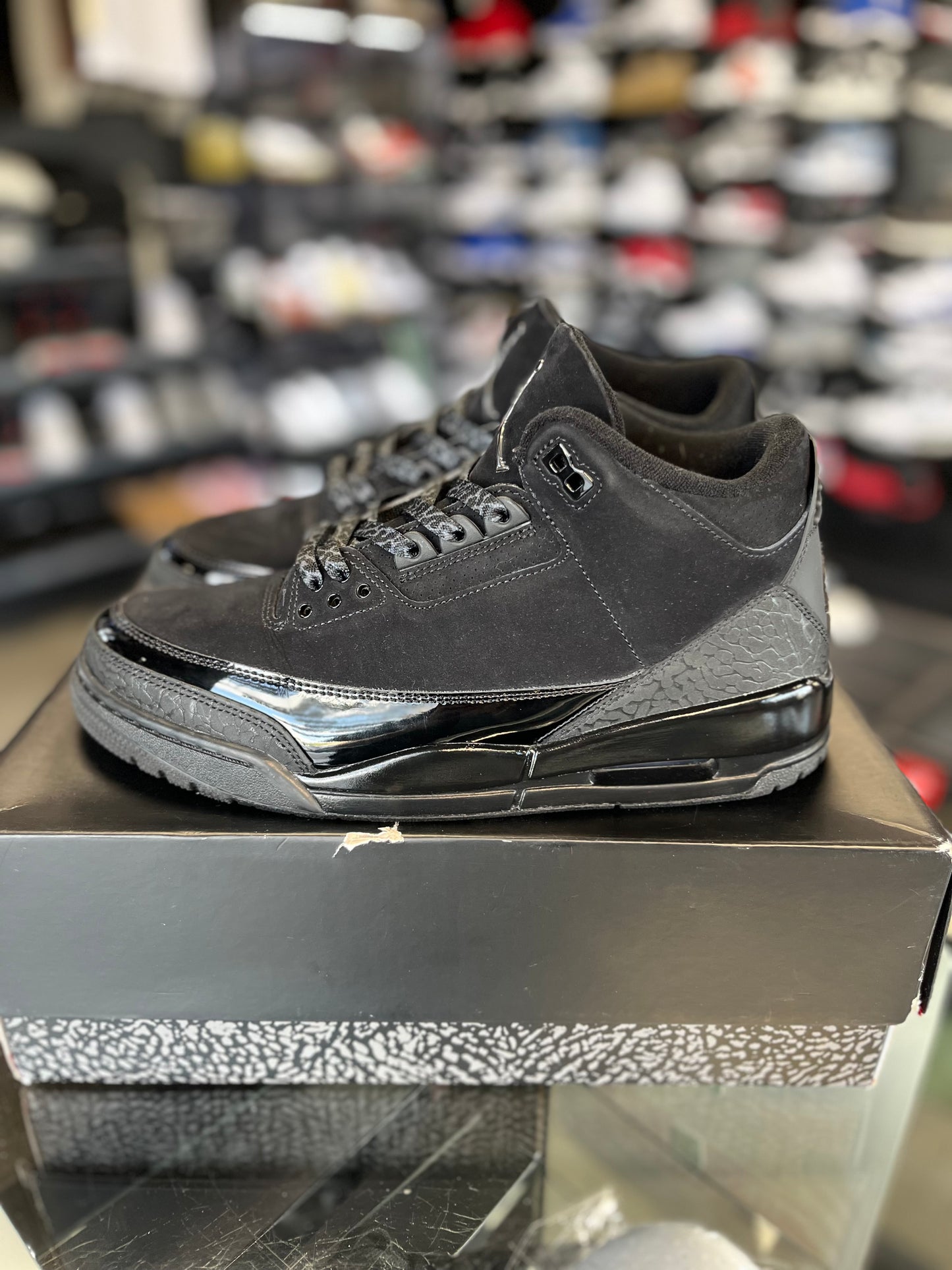Jordan 3 “Black Cat” Size 10