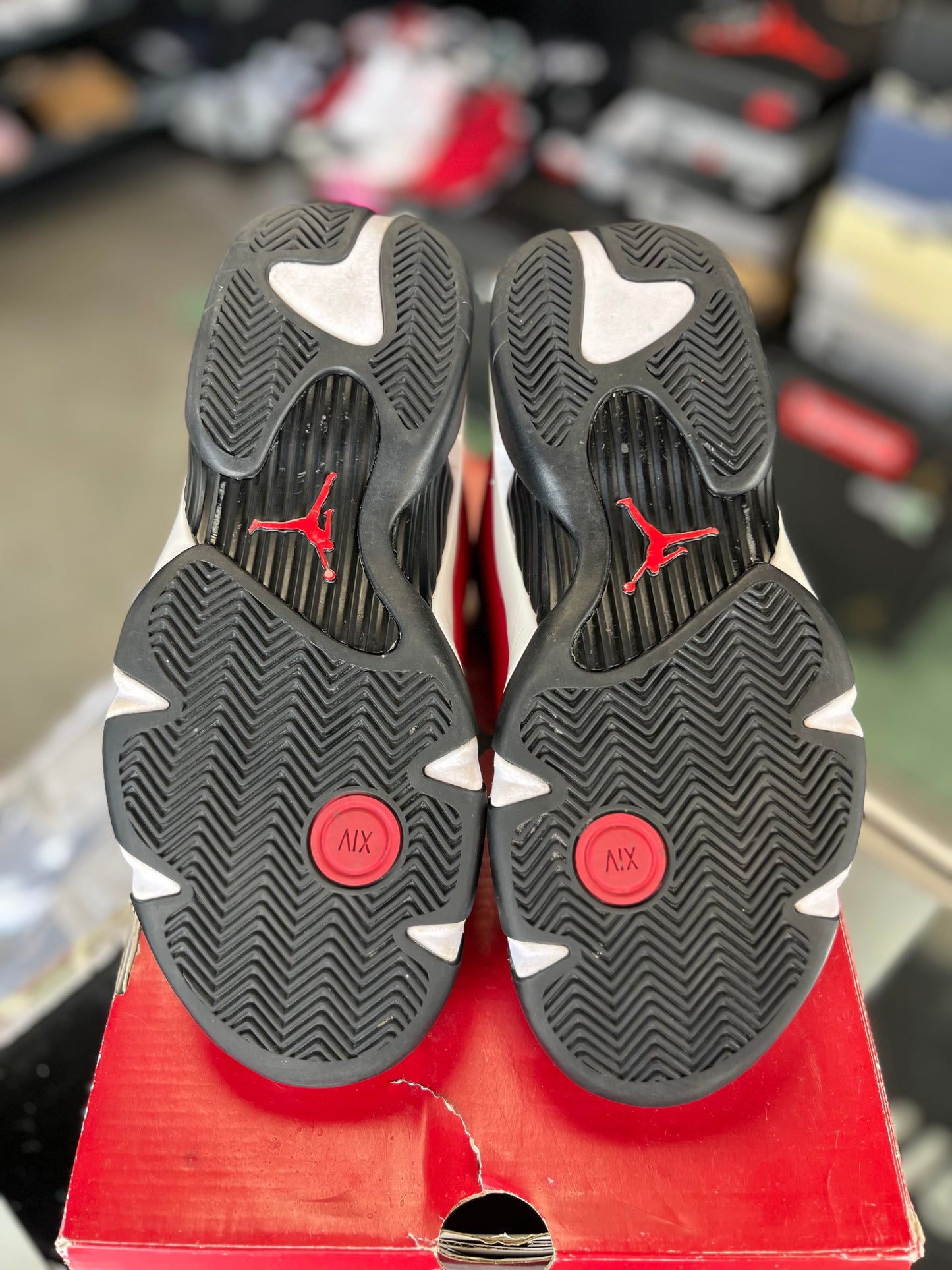 Jordan 14 “Gym Red” Size 8