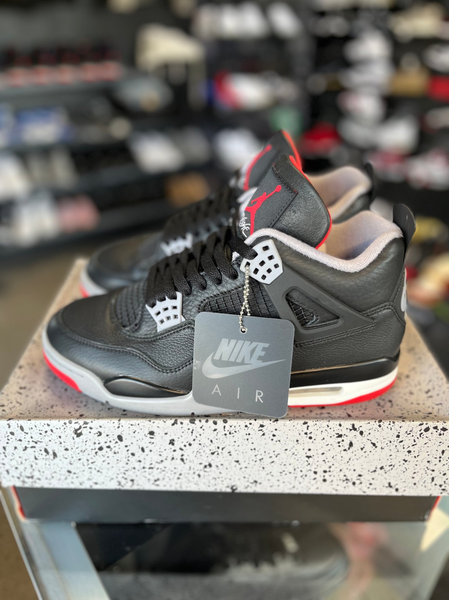 Jordan 4 “Bred Reimagined” Size 8.5